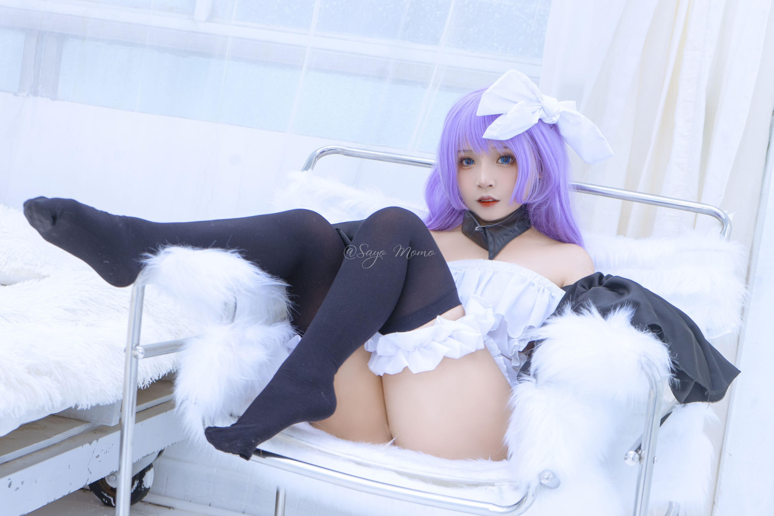 [网红COSER] Sayo Momo - FGO Meltryllis Maid Art Ver/(20P)