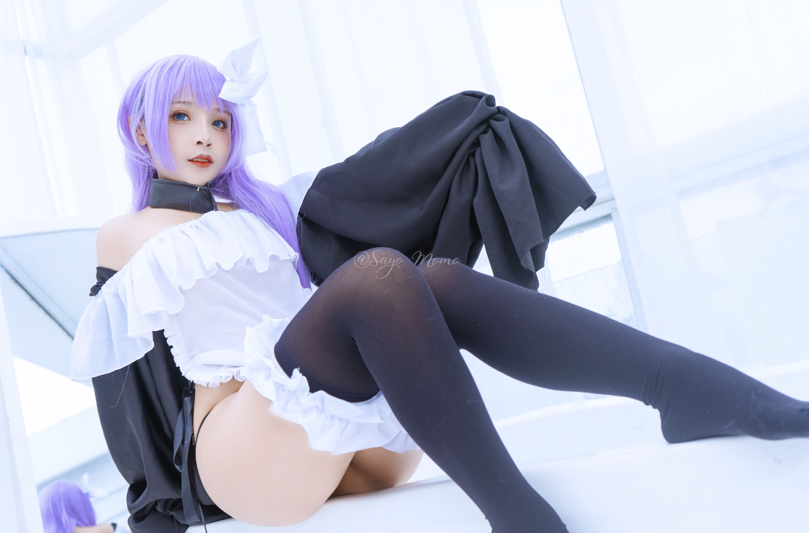 [网红COSER] Sayo Momo - FGO Meltryllis Maid Art Ver/(20P)