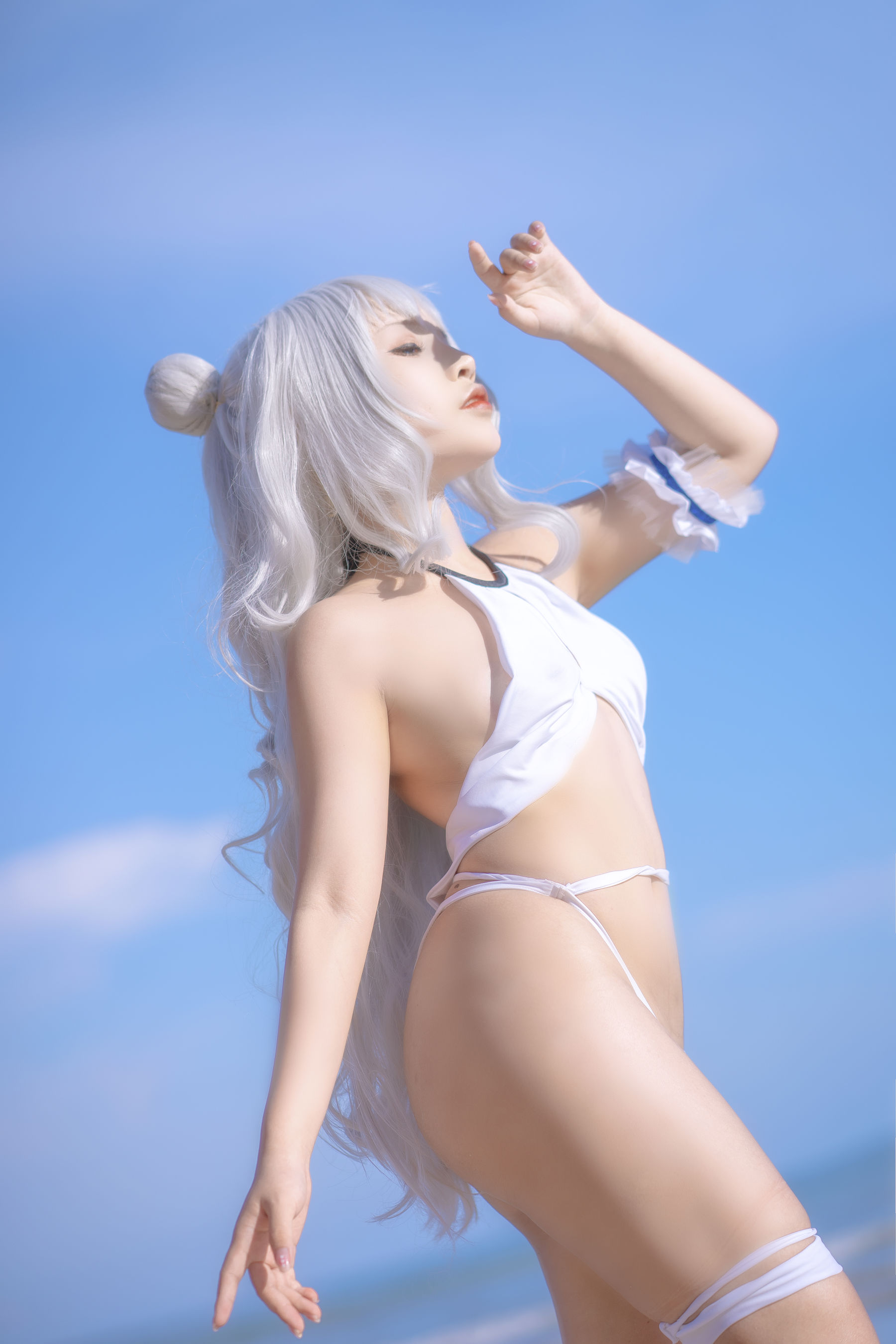 [网红COSER] Sayo Momo - Azur Lane Le Malin bikini/(22P)