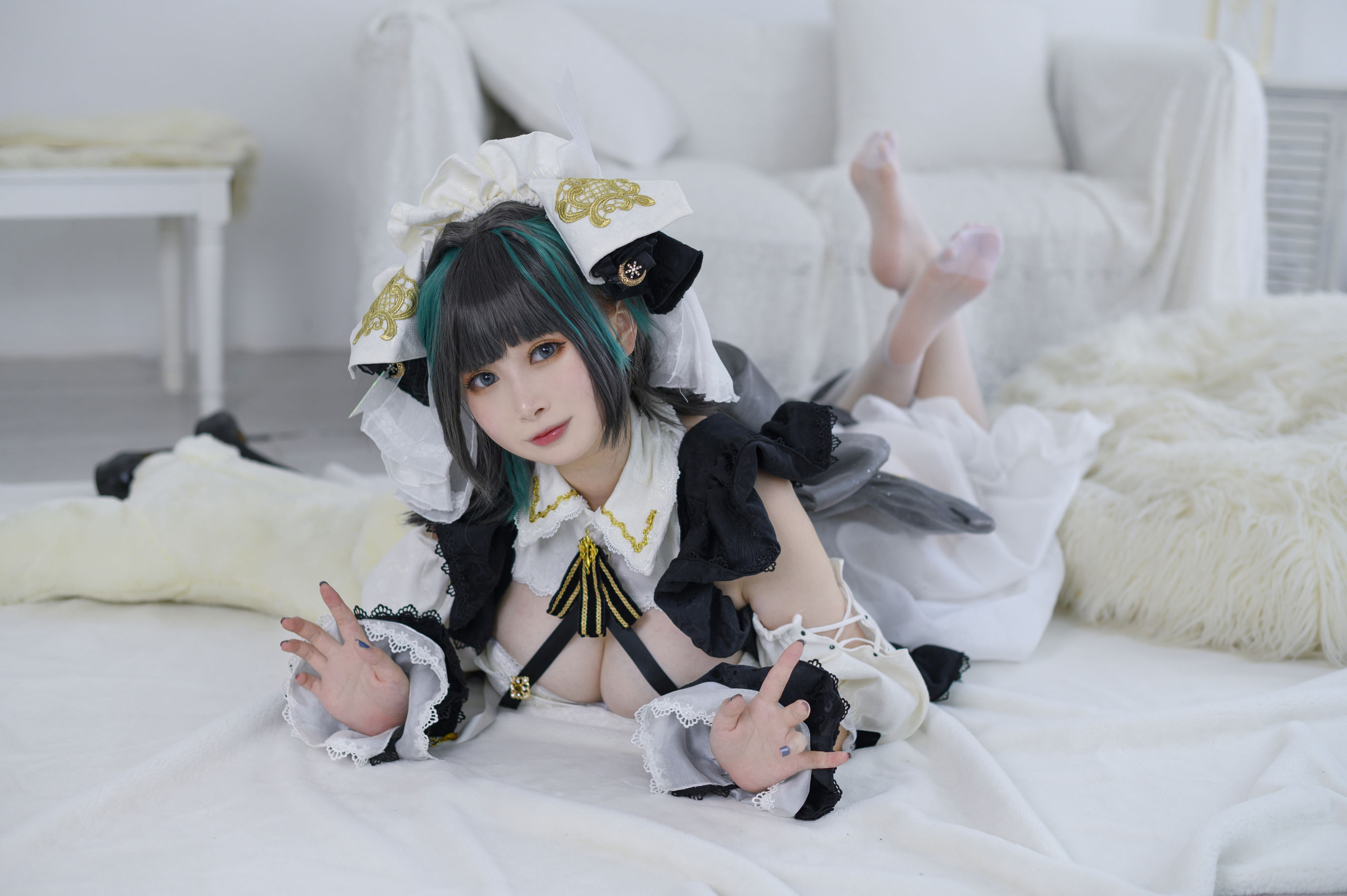 [网红COSER] 二次元美少女PAKI酱 - 柴郡/(40P)