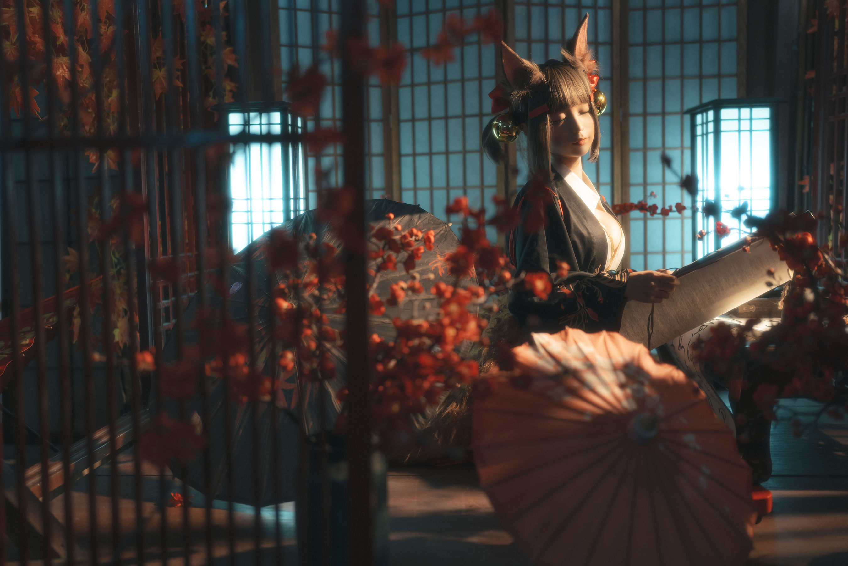 [网红COSER] 动漫博主蠢沫沫 - 小赤城/(52P)