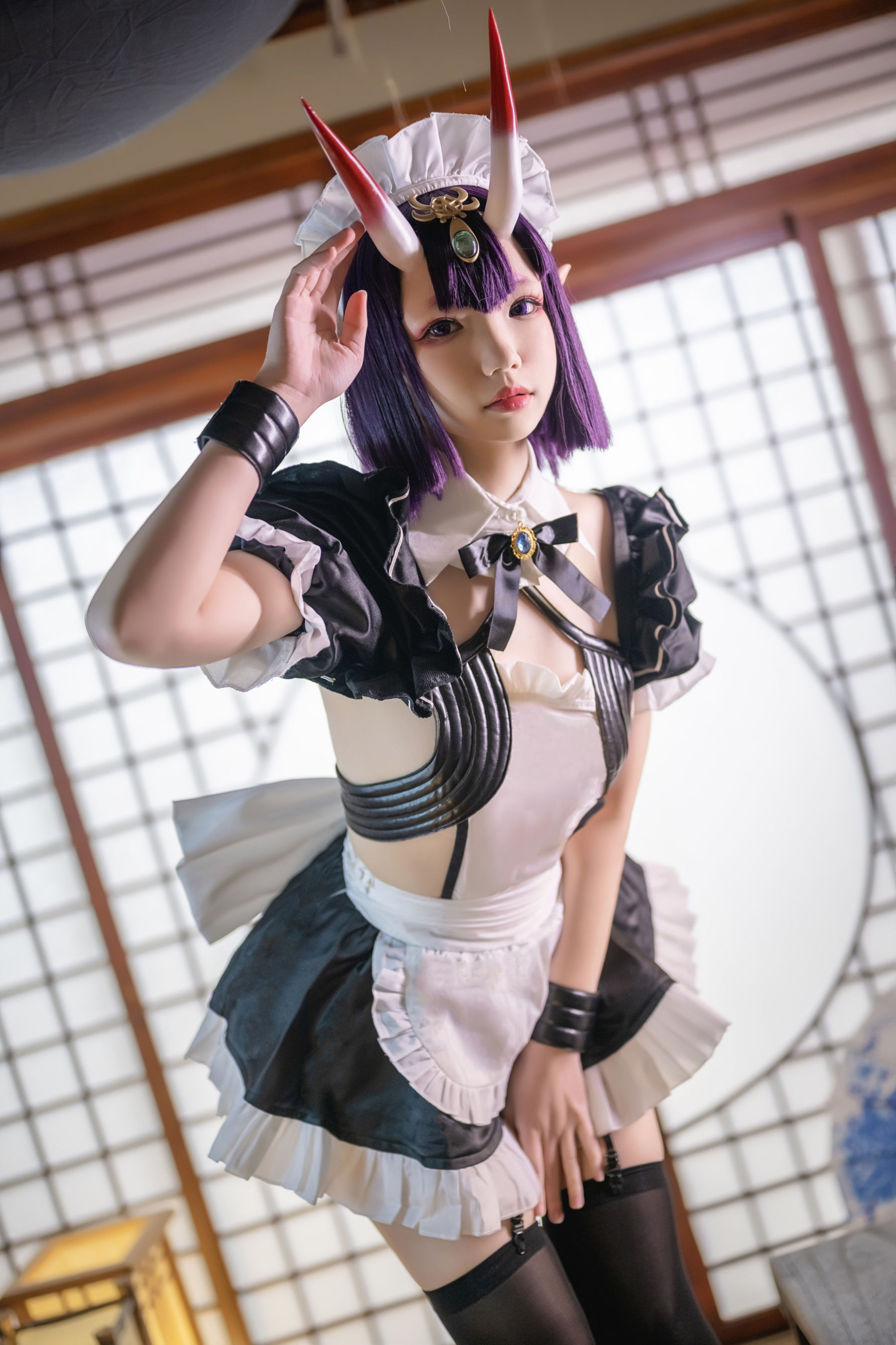 [网红COSER] Yuki亭 - Shuten Douji Maid/(52P)