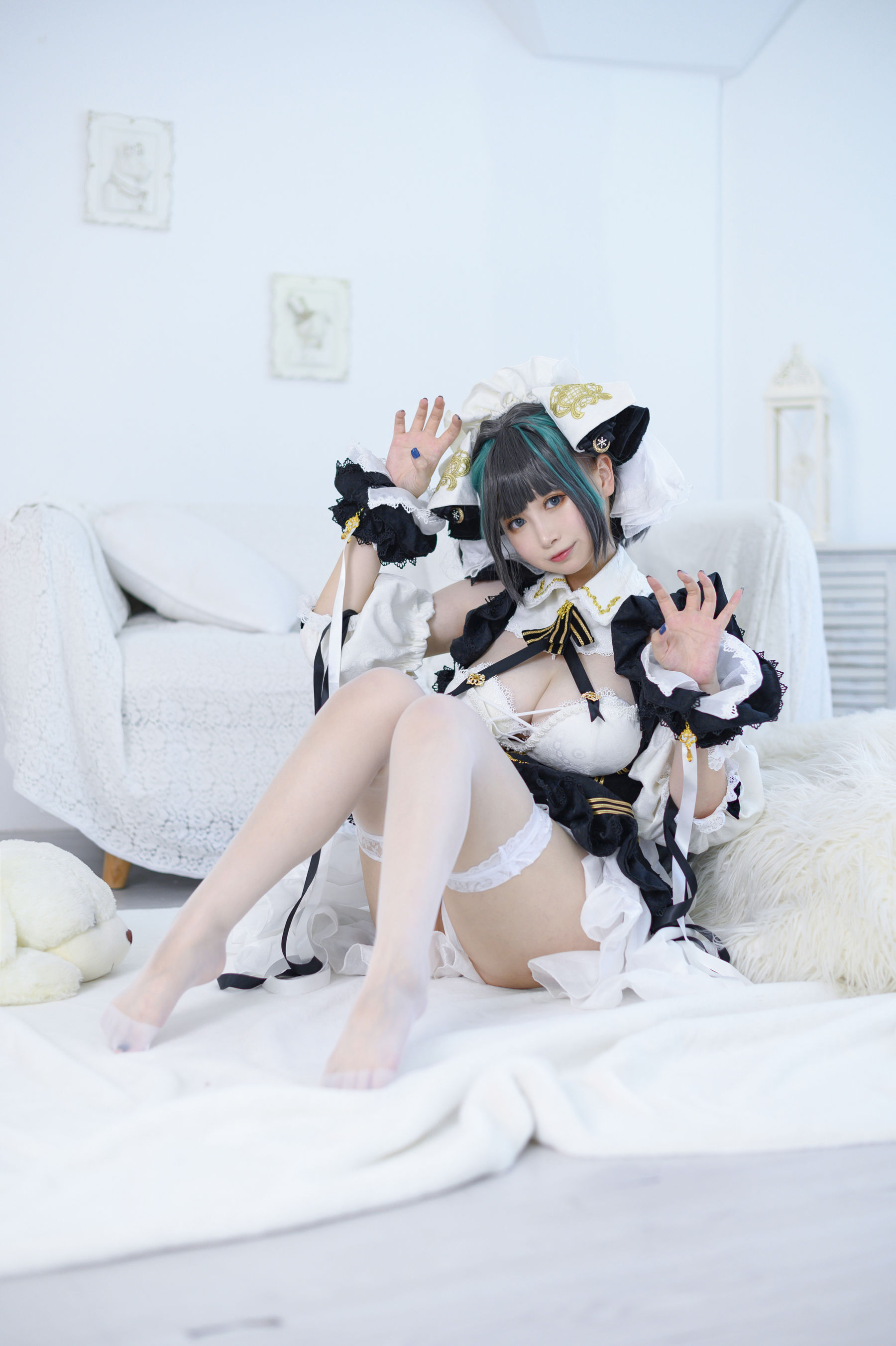 [网红COSER] 二次元美少女PAKI酱 - 柴郡/(40P)