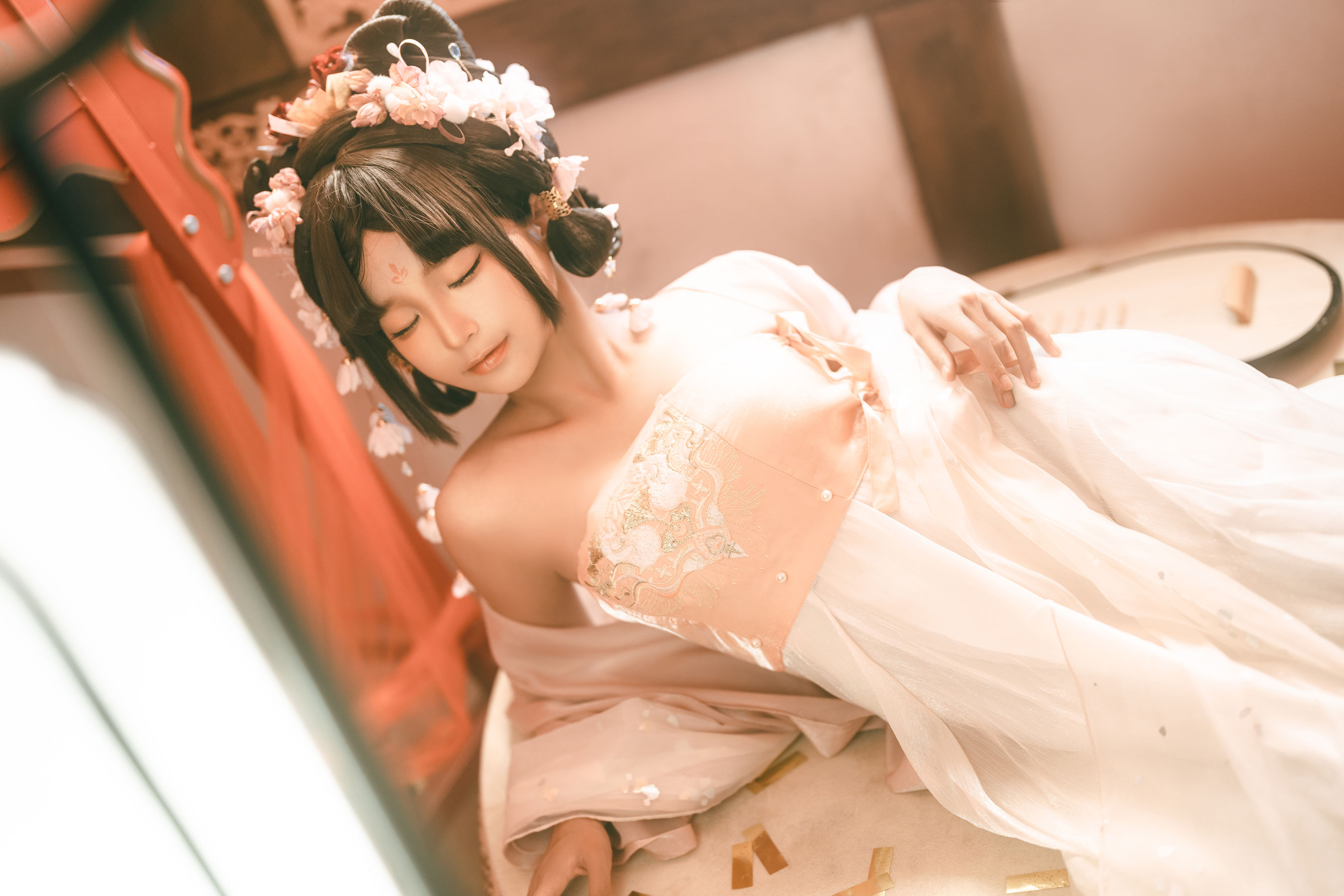 [网红COSER] 动漫博主蠢沫沫 - 弦/(33P)