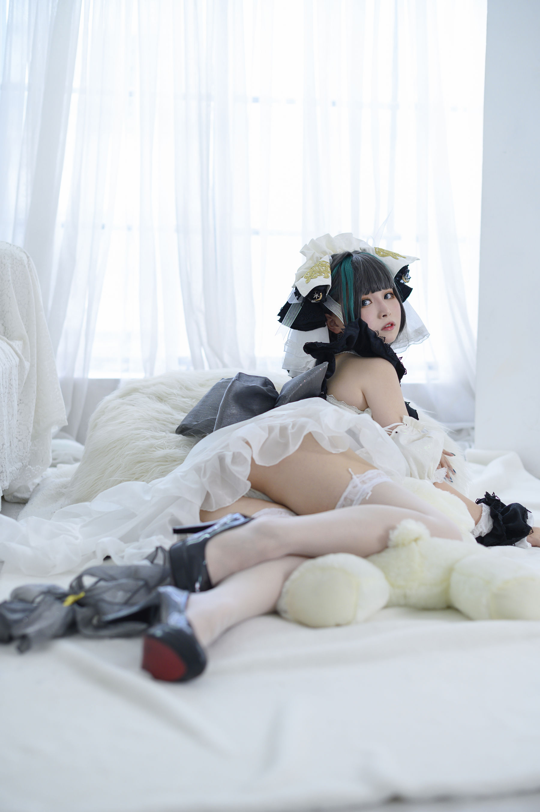 [网红COSER] 二次元美少女PAKI酱 - 柴郡/(40P)