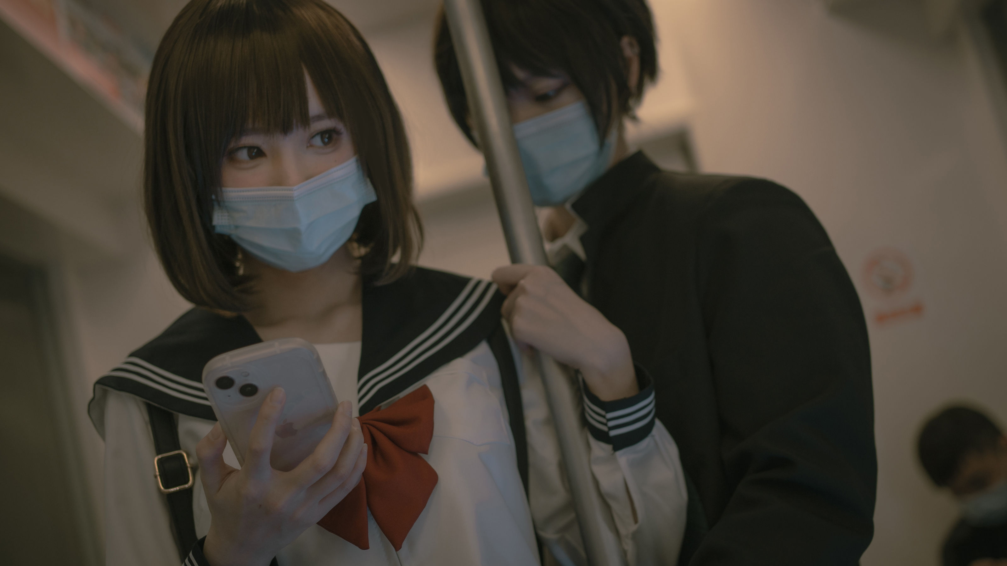 [网红COSER] 西园寺南歌写真 - 电车物语/(125P)