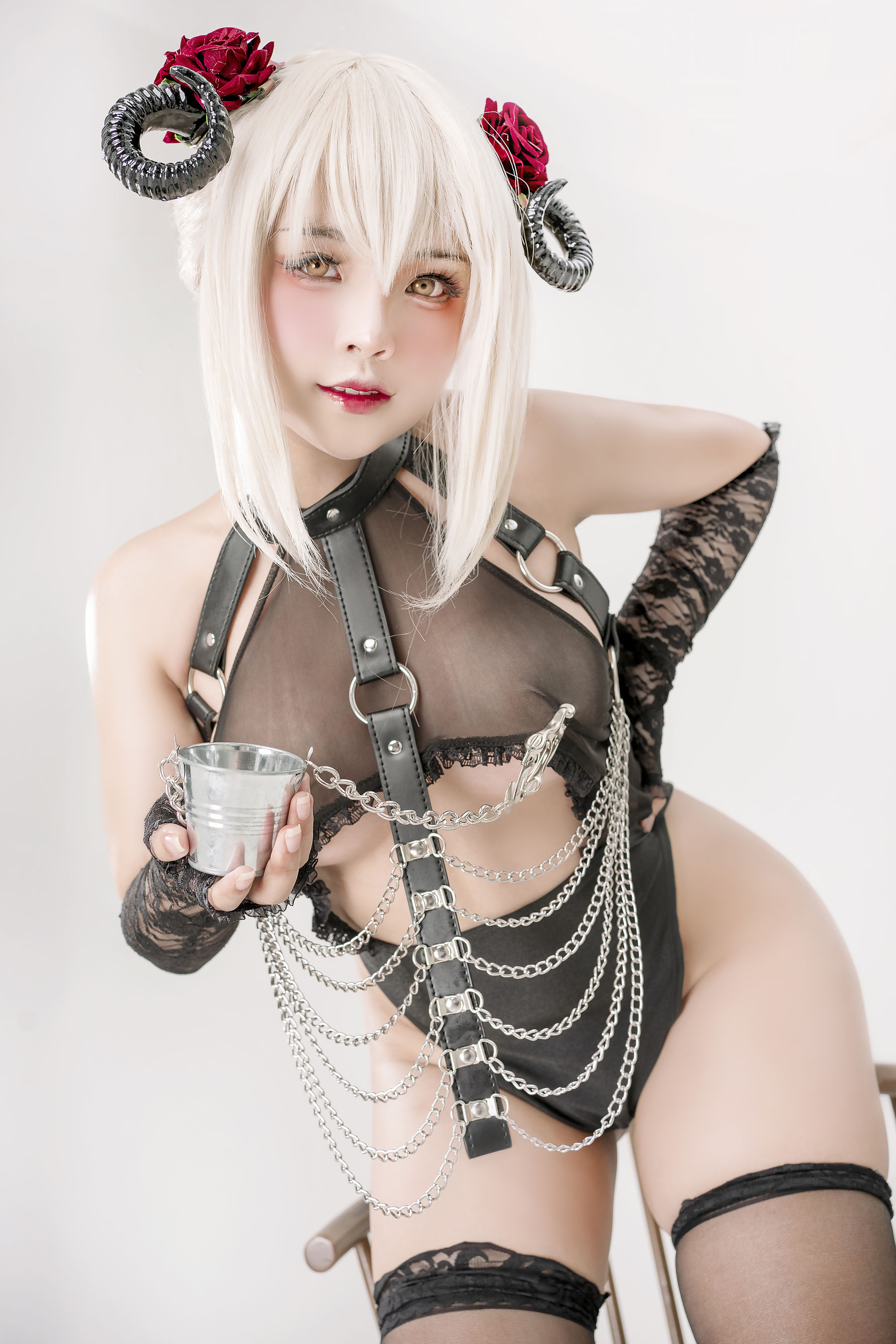 [网红COSER] Sayo Momo - Saber Alter the devil/(20P)