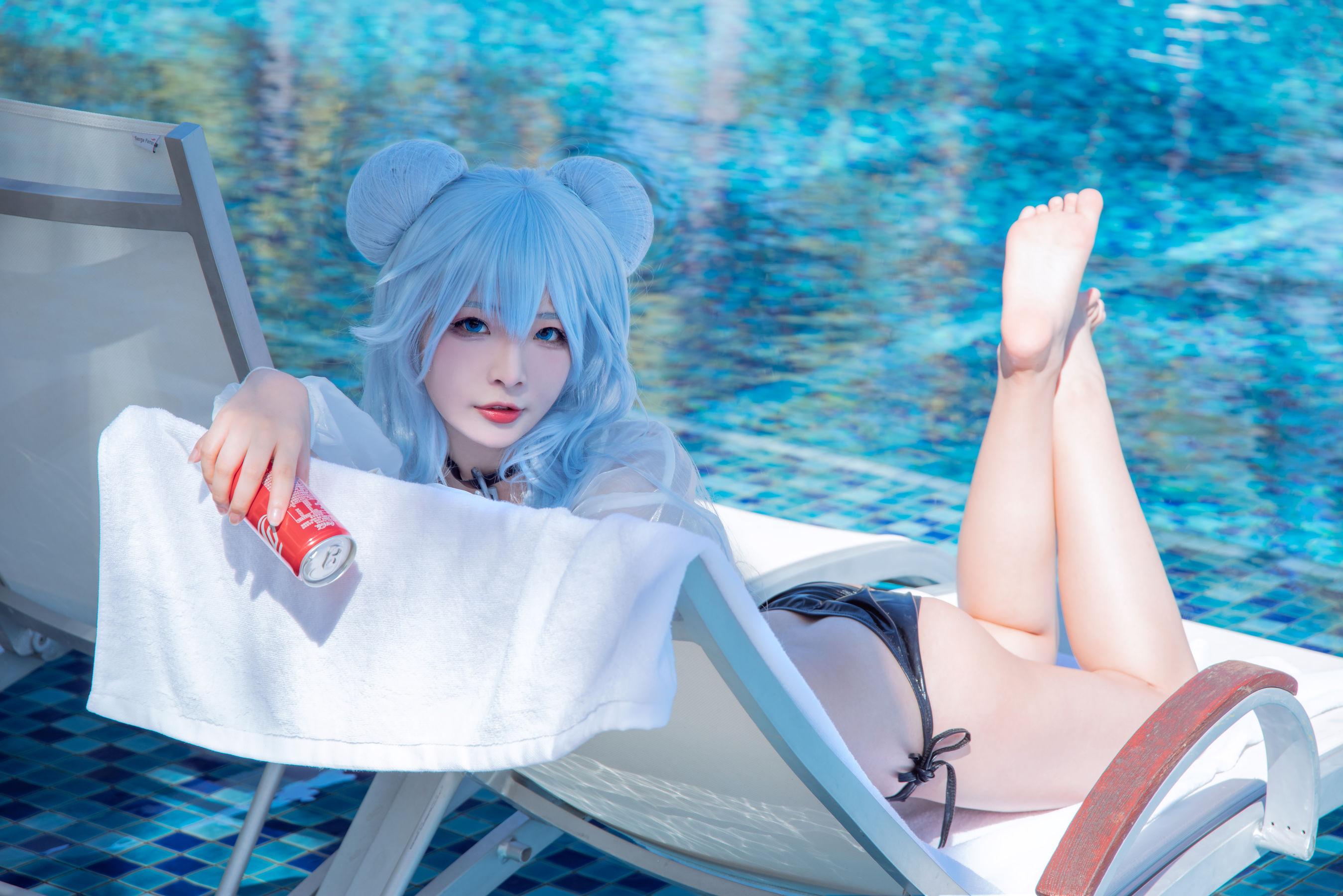 [网红COSER] yuuhui玉汇 - PA15 泳装/(27P)