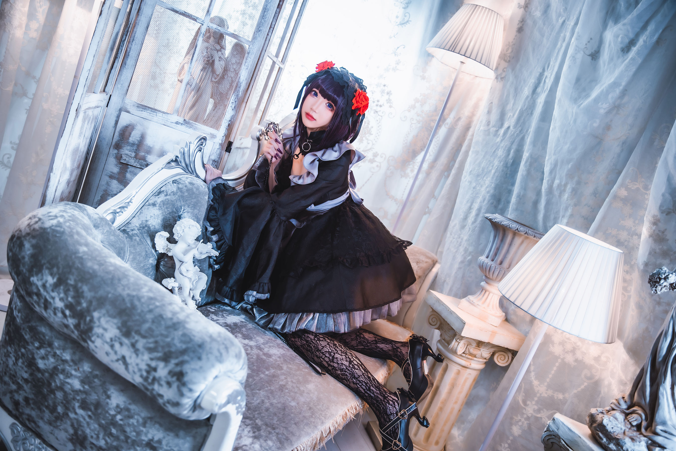 [网红COSER] 动漫博主雪晴Astra - 喜多川黑江雫/(45P)