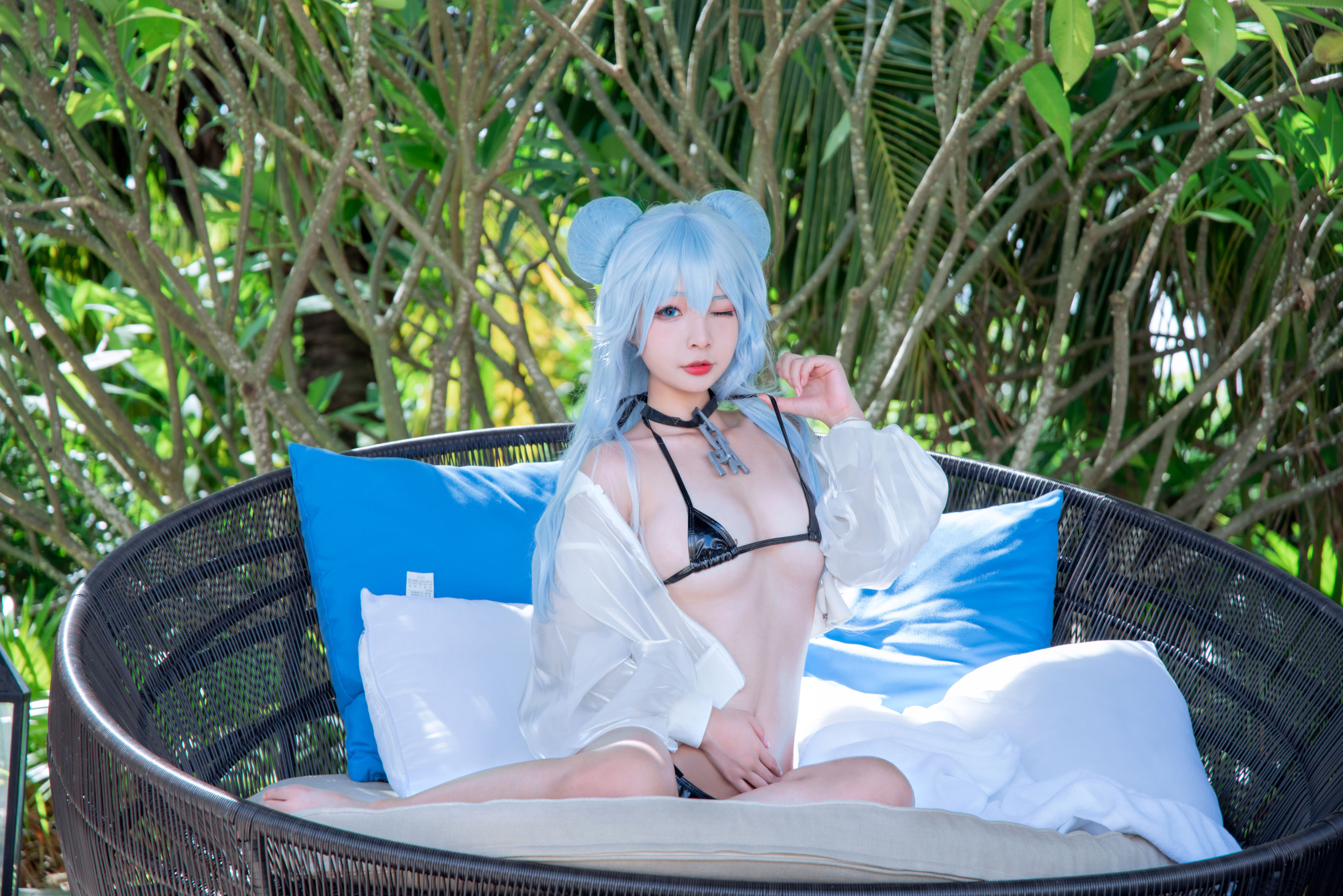 [网红COSER] yuuhui玉汇 - PA15 泳装/(27P)