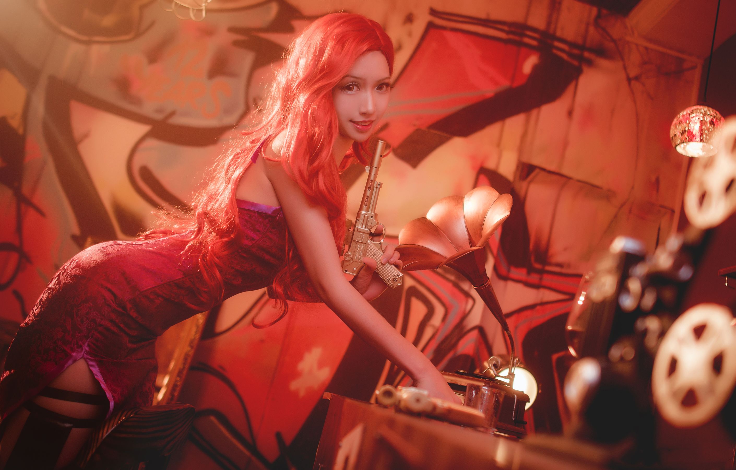 [网红COSER] 超人气Coser鳗鱼霏儿 - 厄运小姐/(11P)