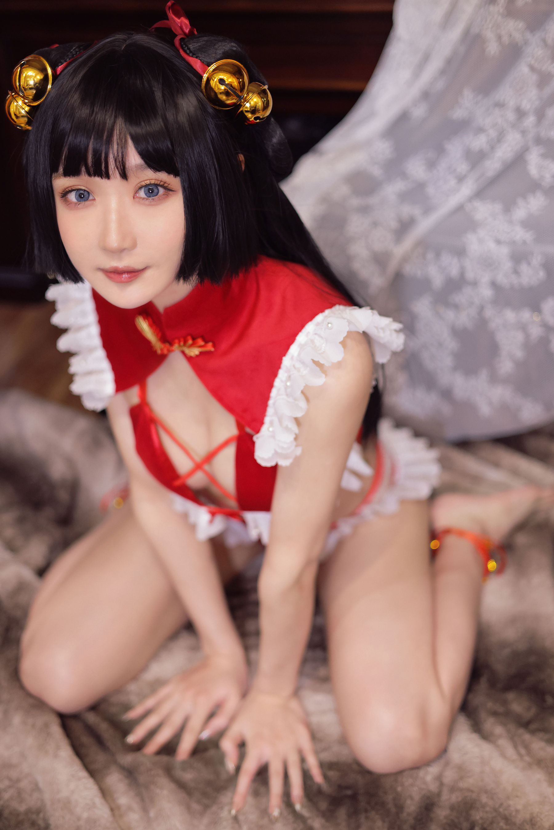 [网红COSER] 动漫博主阿包也是兔娘 - 中华娘/(22P)