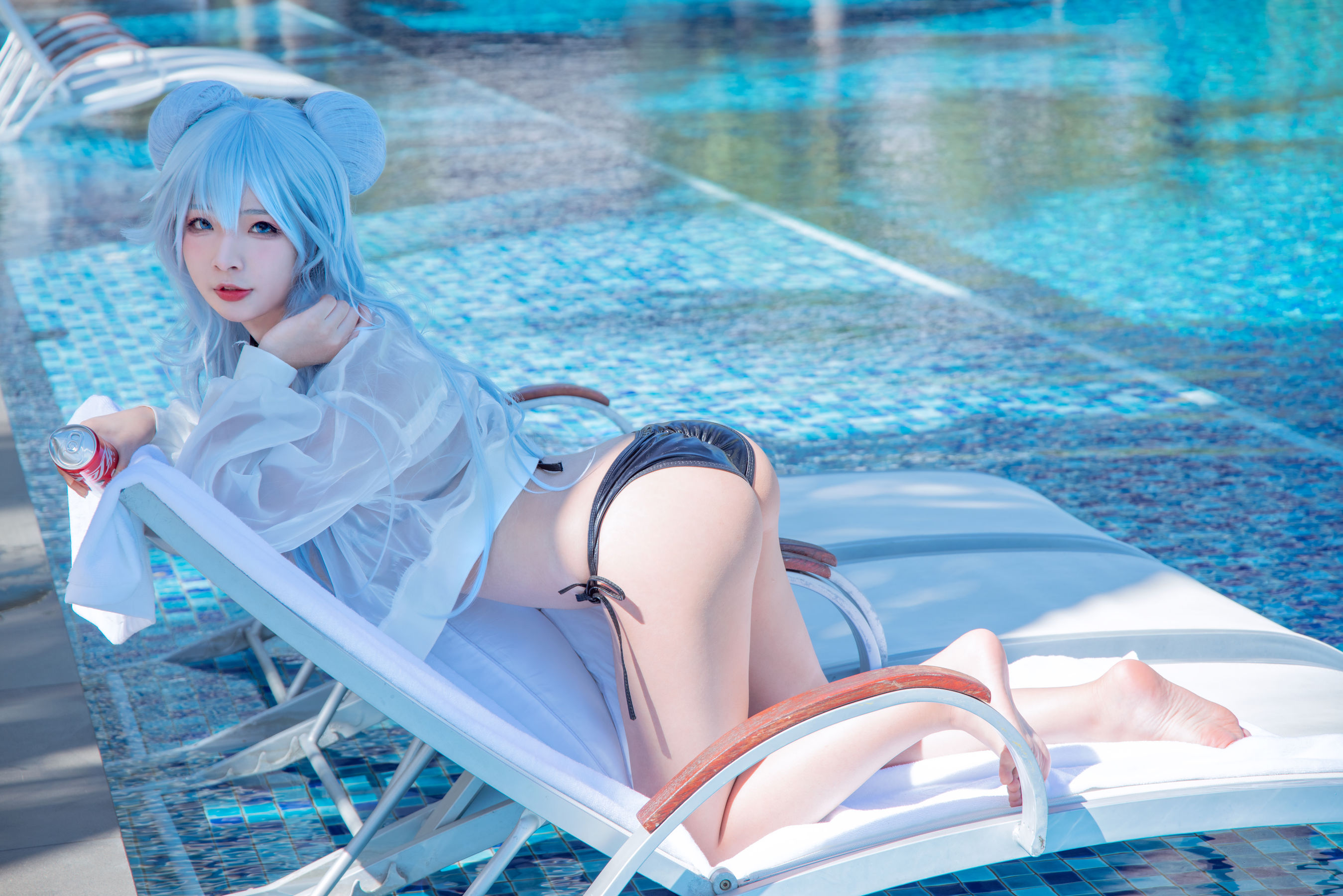 [网红COSER] yuuhui玉汇 - PA15 泳装/(27P)