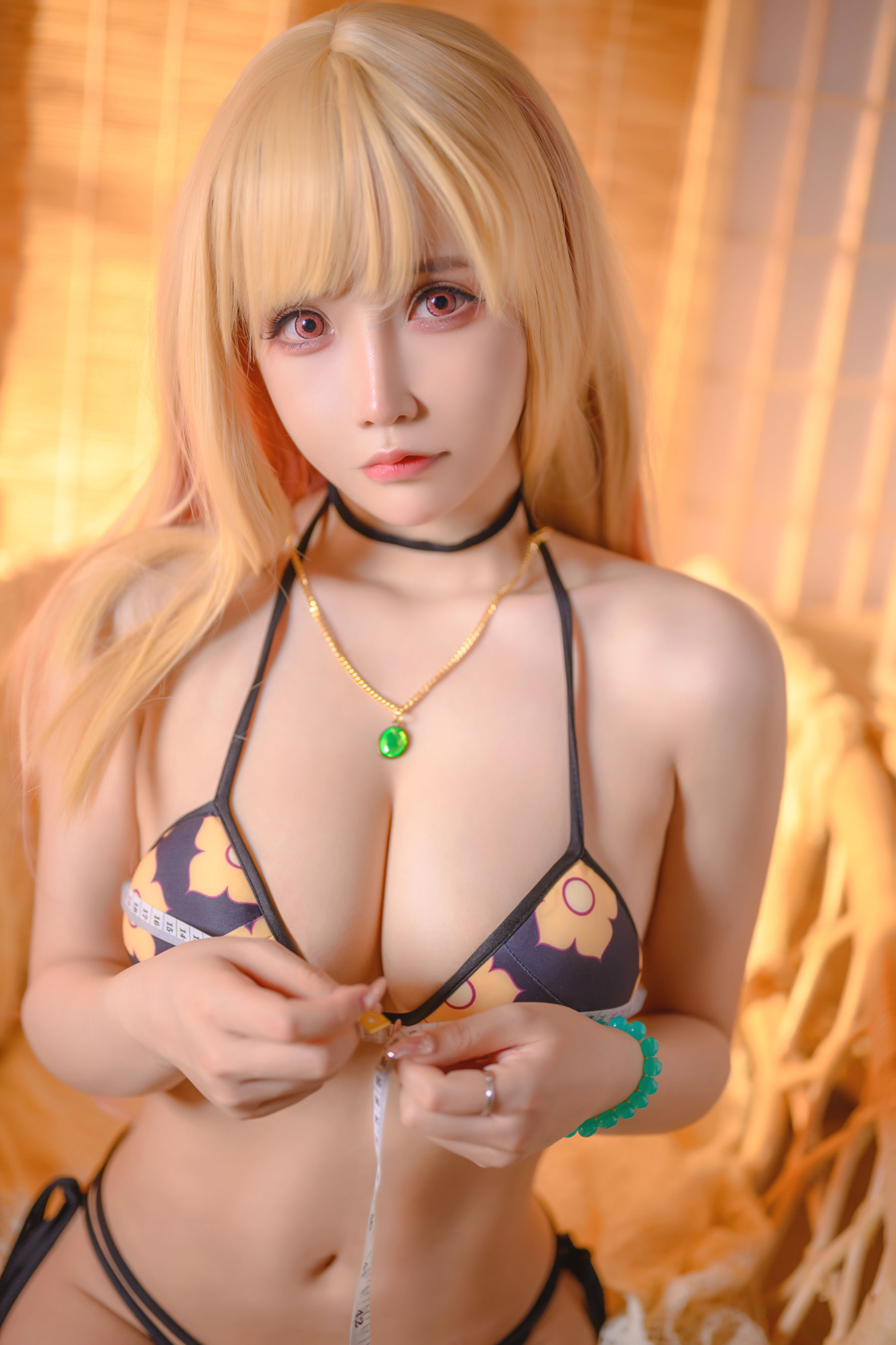 [网红COSER] 二次元妹子抱走莫子aa - 喜多川泳装/(44P)