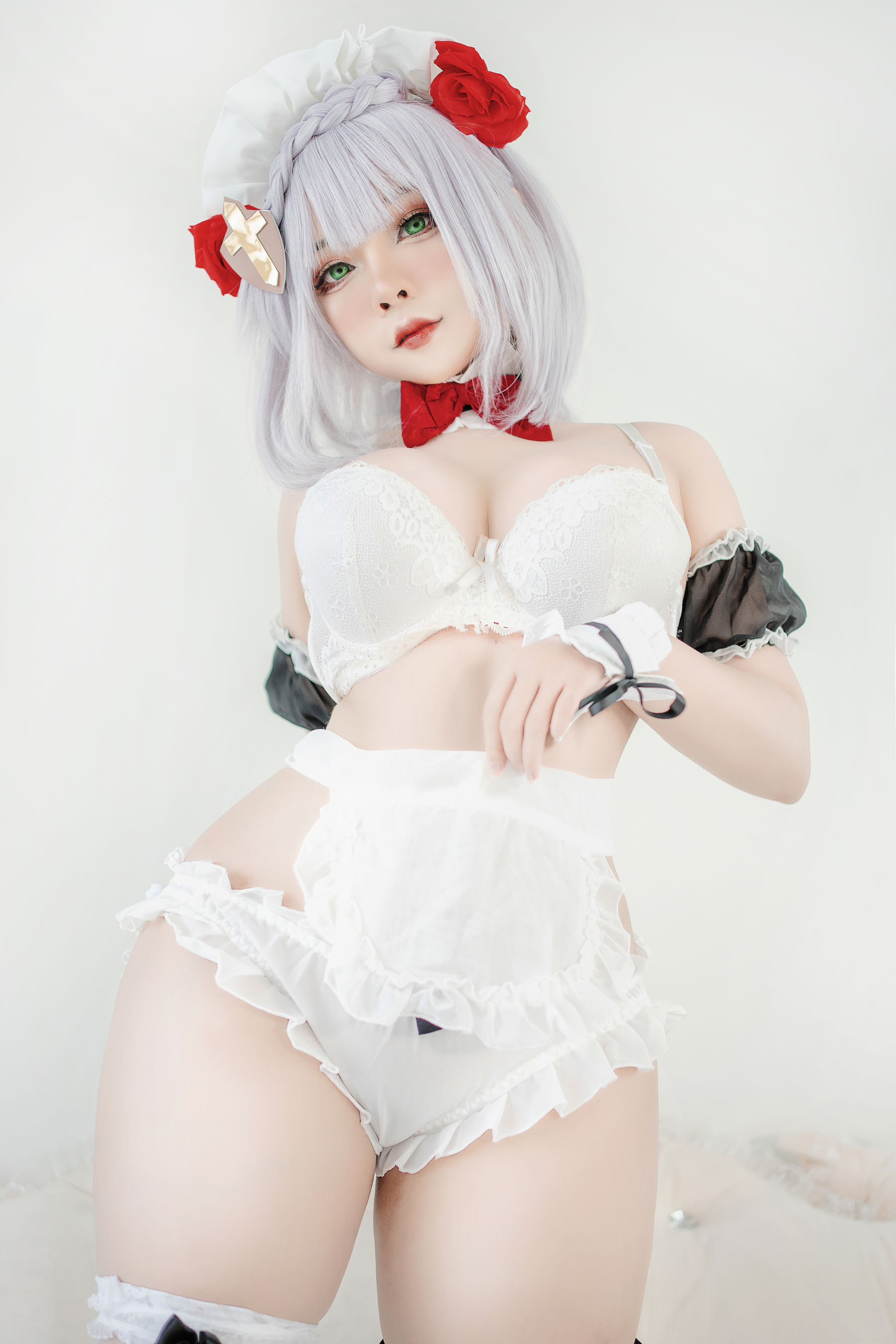 [网红COSER] Sayo Momo - Genshin Impact Noelle Maid/(10P)