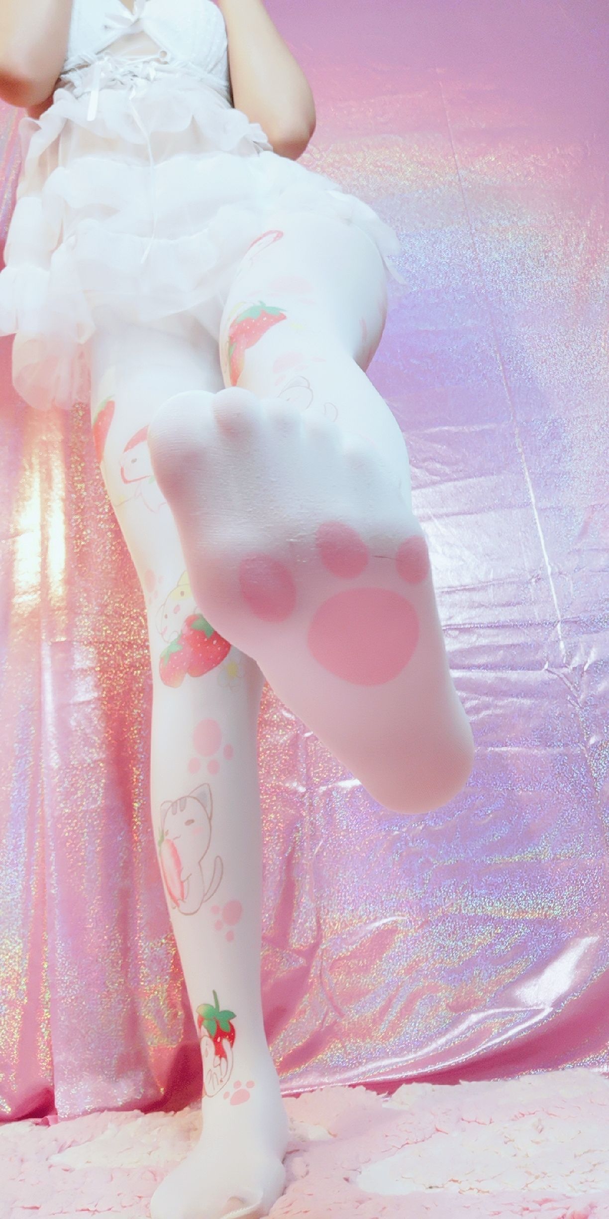 [网红COSER] MisswarmJ - White magie beans/(25P)