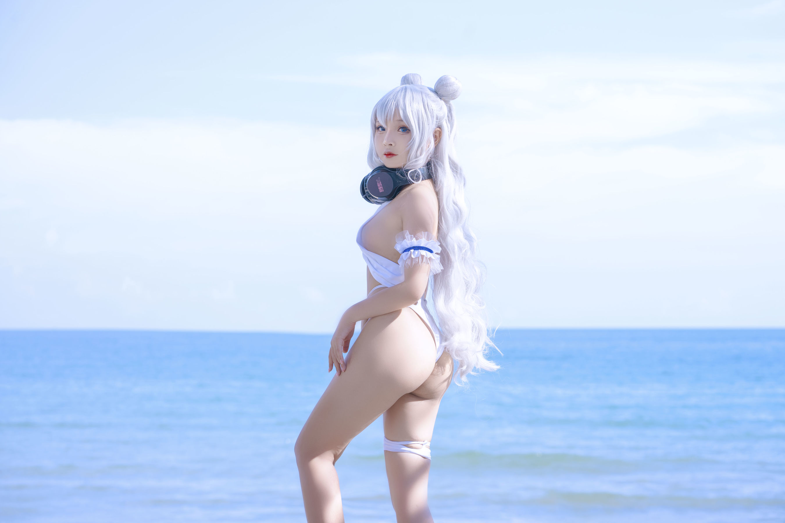 [网红COSER] Sayo Momo - Azur Lane Le Malin bikini/(22P)