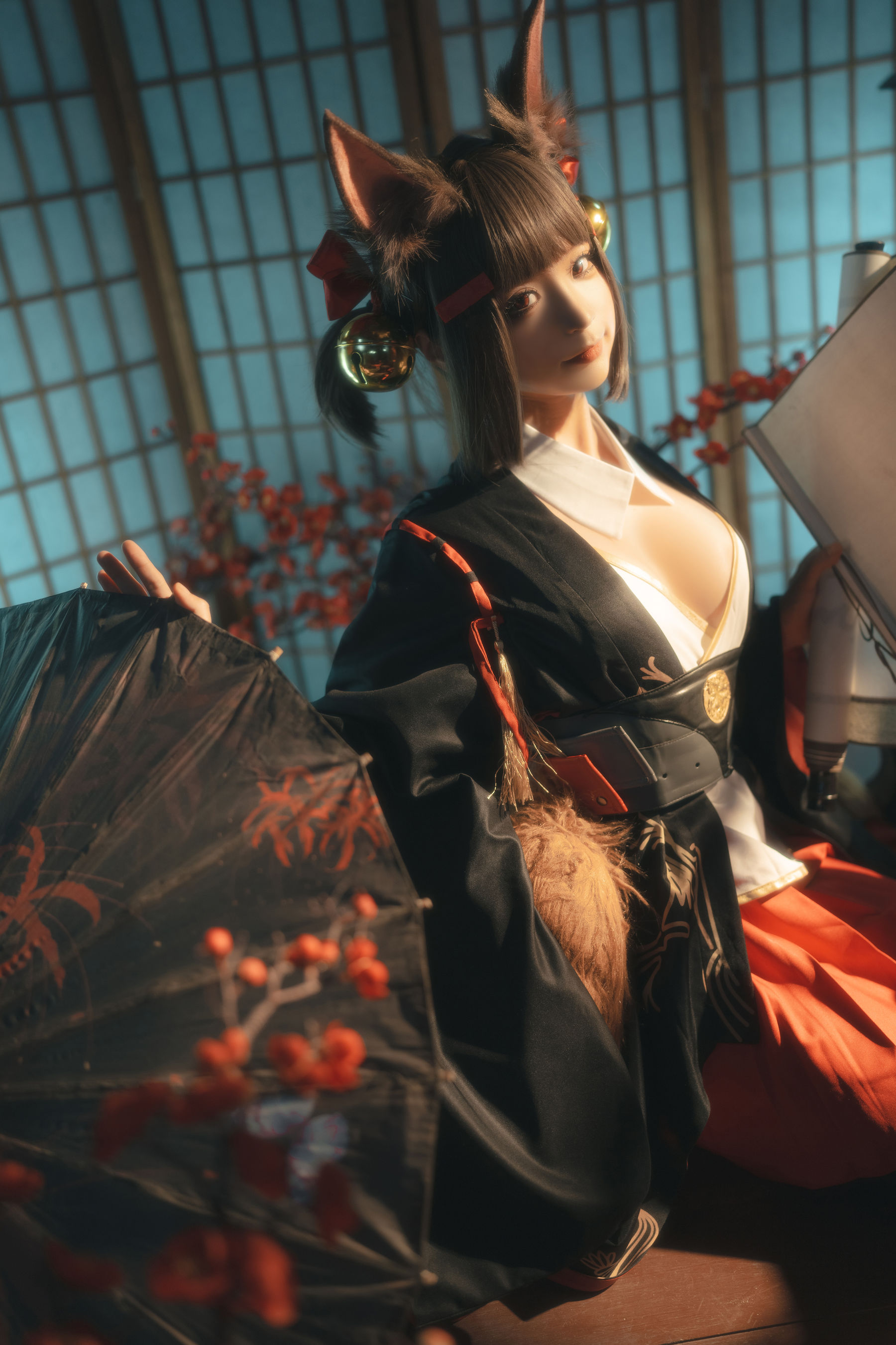 [网红COSER] 动漫博主蠢沫沫 - 小赤城/(52P)