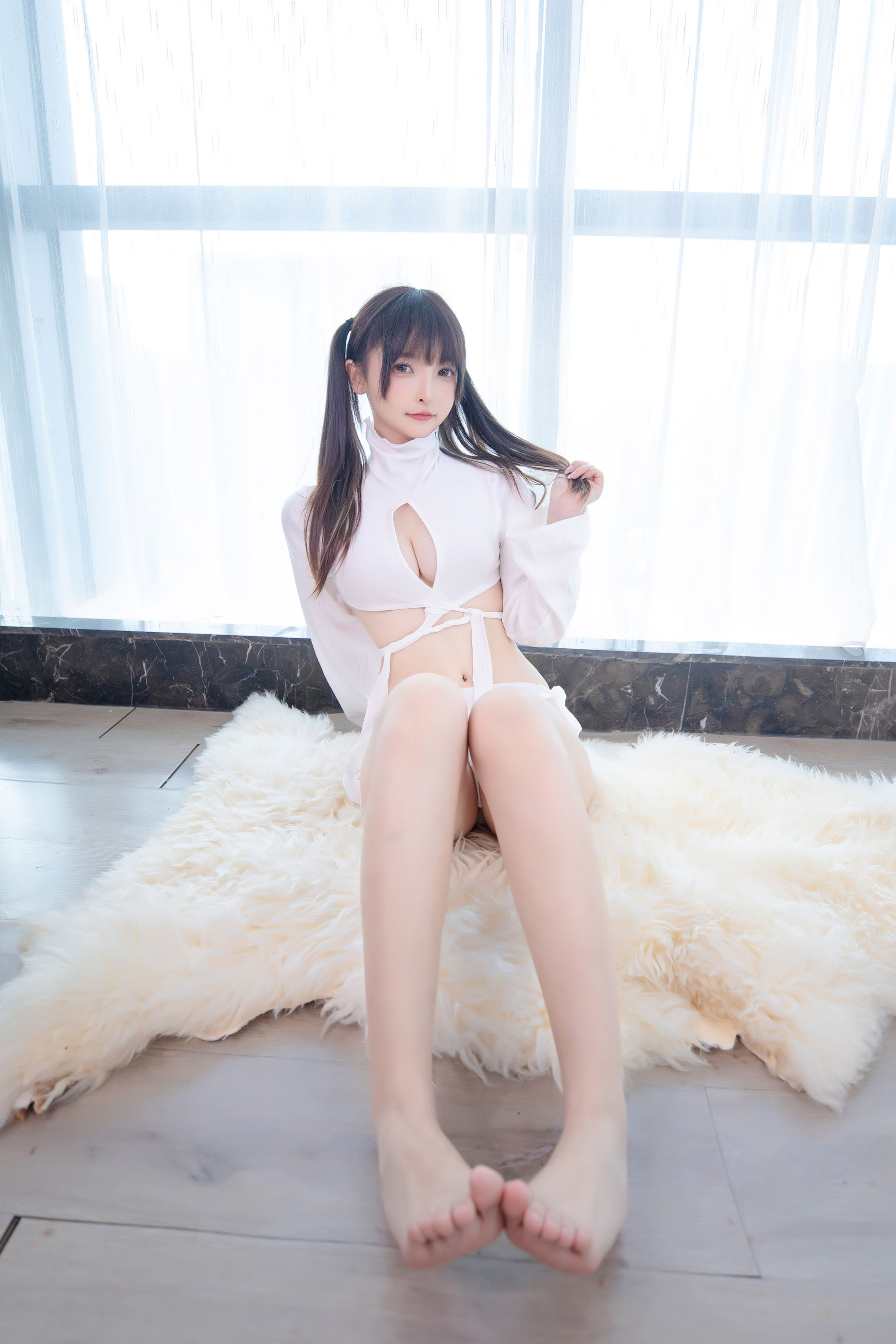 [网红COSER] 萝莉神楽板真冬之虎年07月微博订阅/(76P)