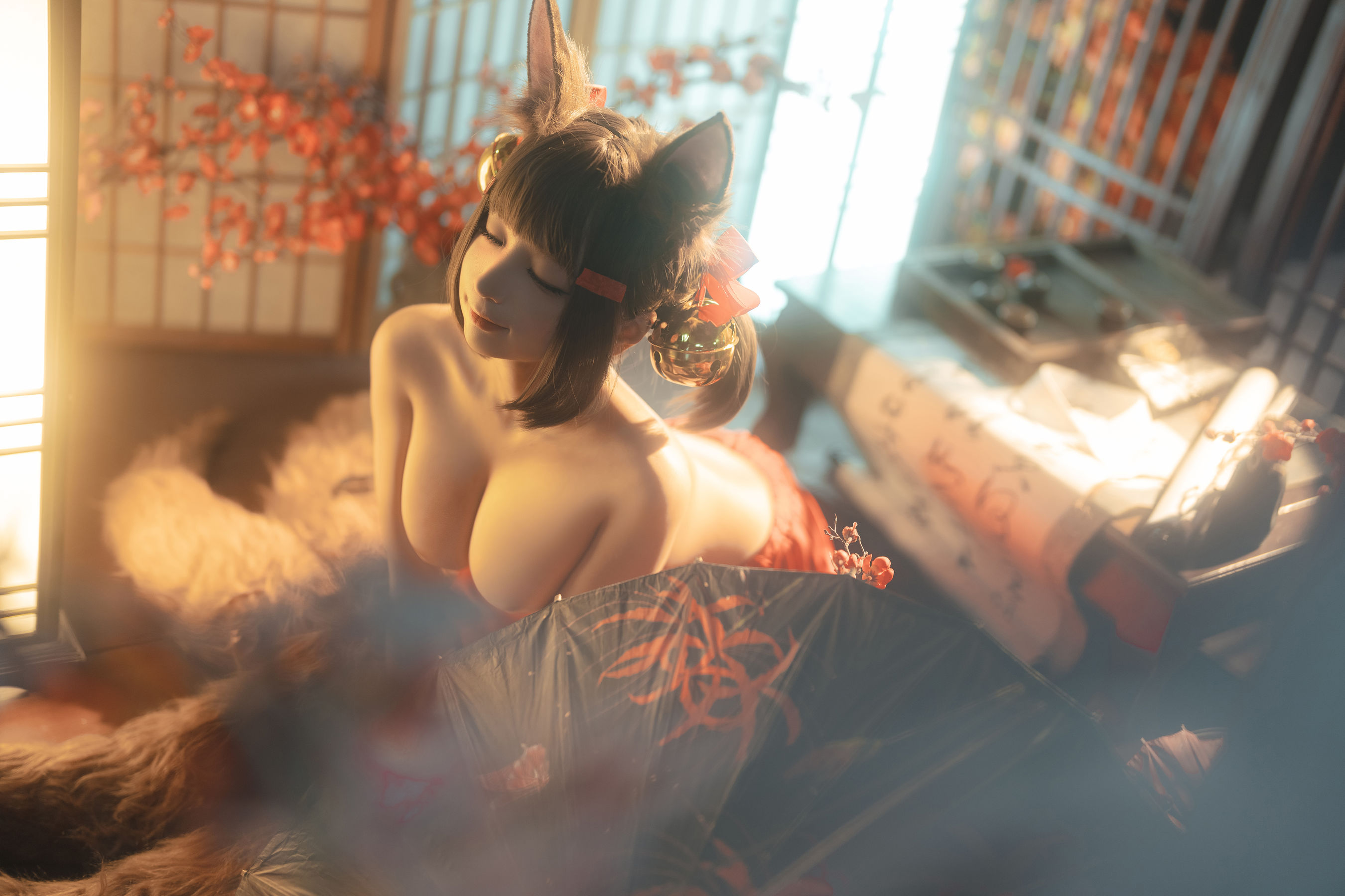 [网红COSER] 动漫博主蠢沫沫 - 小赤城/(52P)