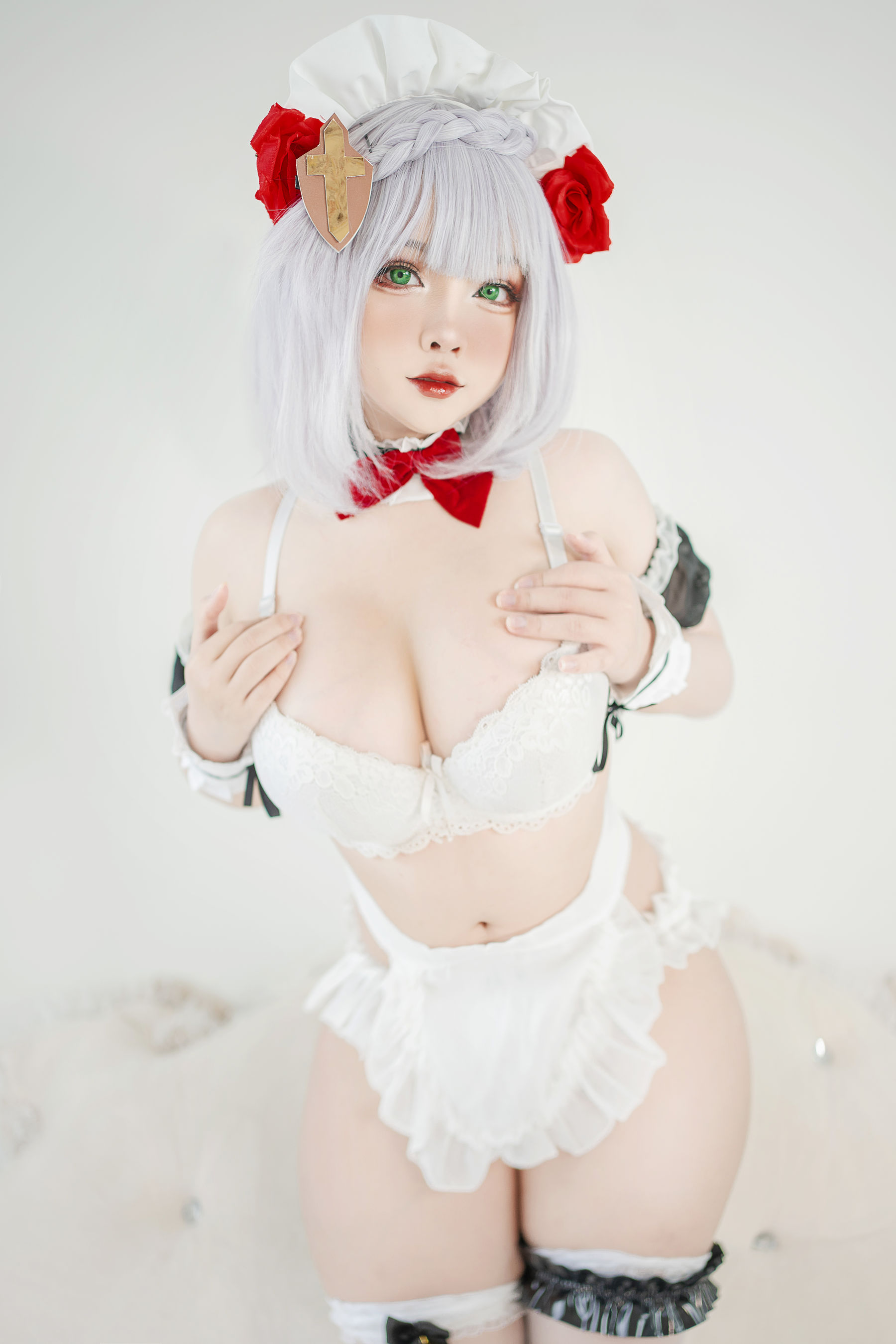 [网红COSER] Sayo Momo - Genshin Impact Noelle Maid/(10P)