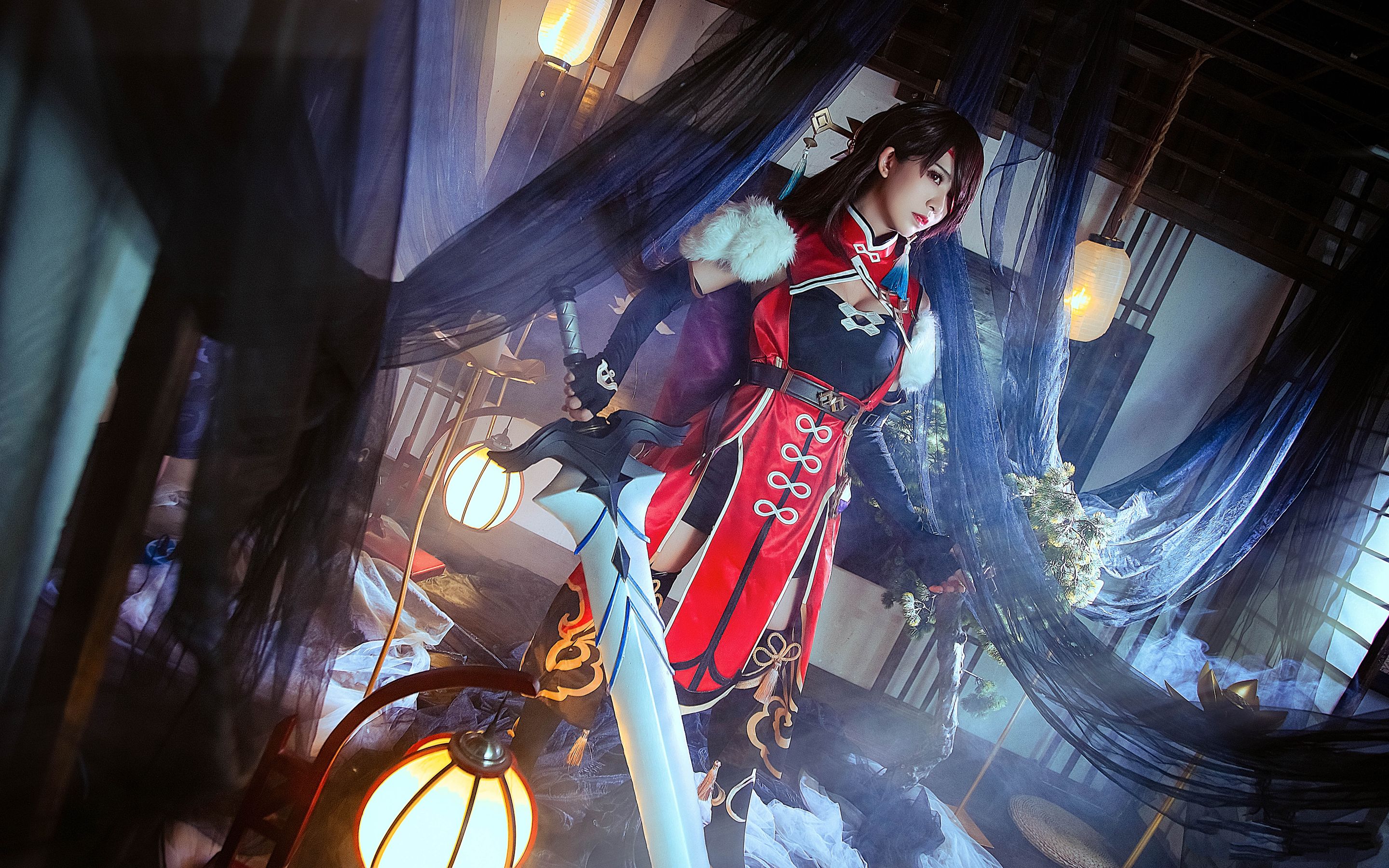 [网红COSER] 超人气Coser鳗鱼霏儿 - 北斗航海/(13P)