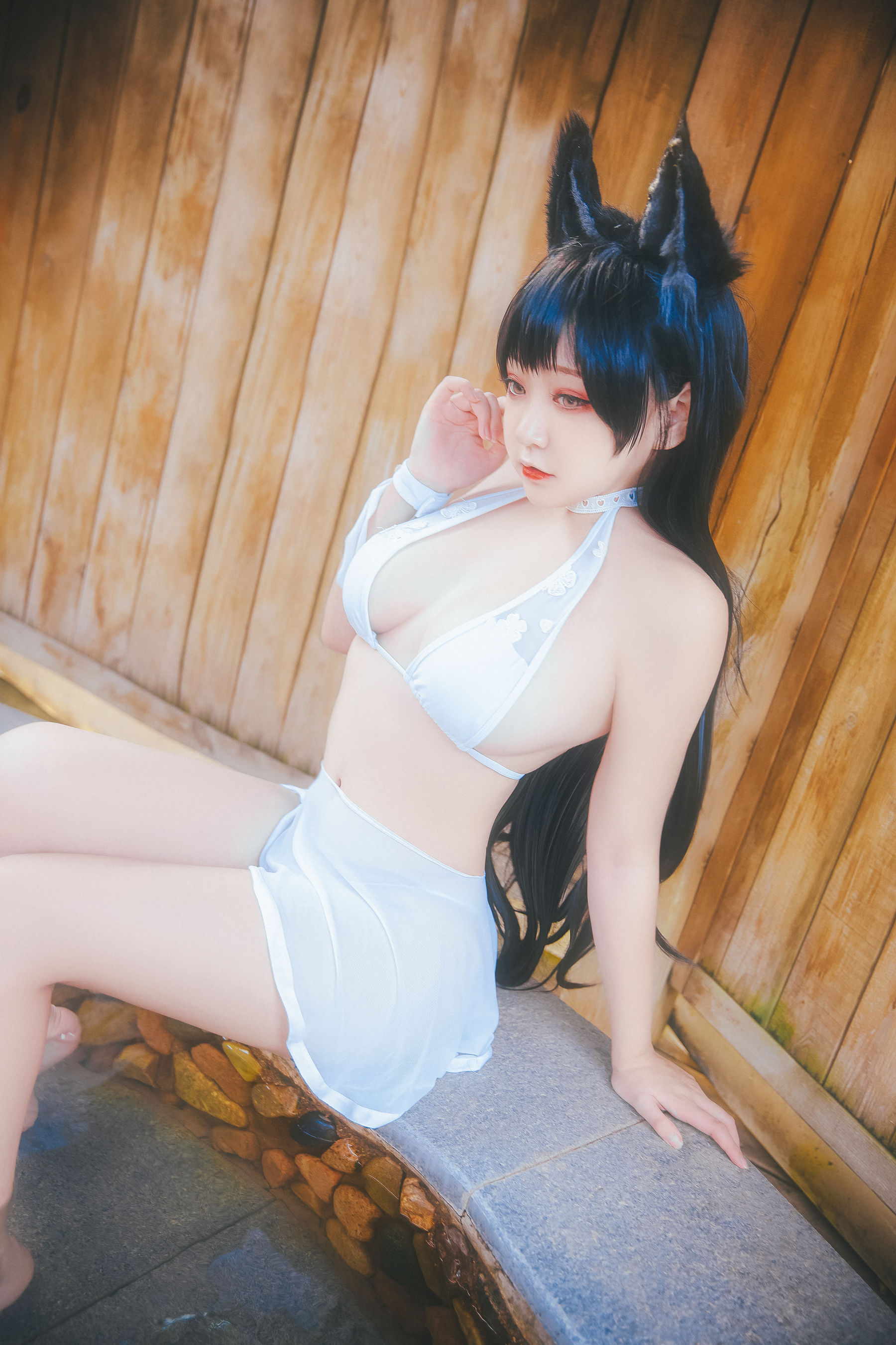 [网红COSER] 动漫博主恩田直幸 - 犬泳衣/(15P)