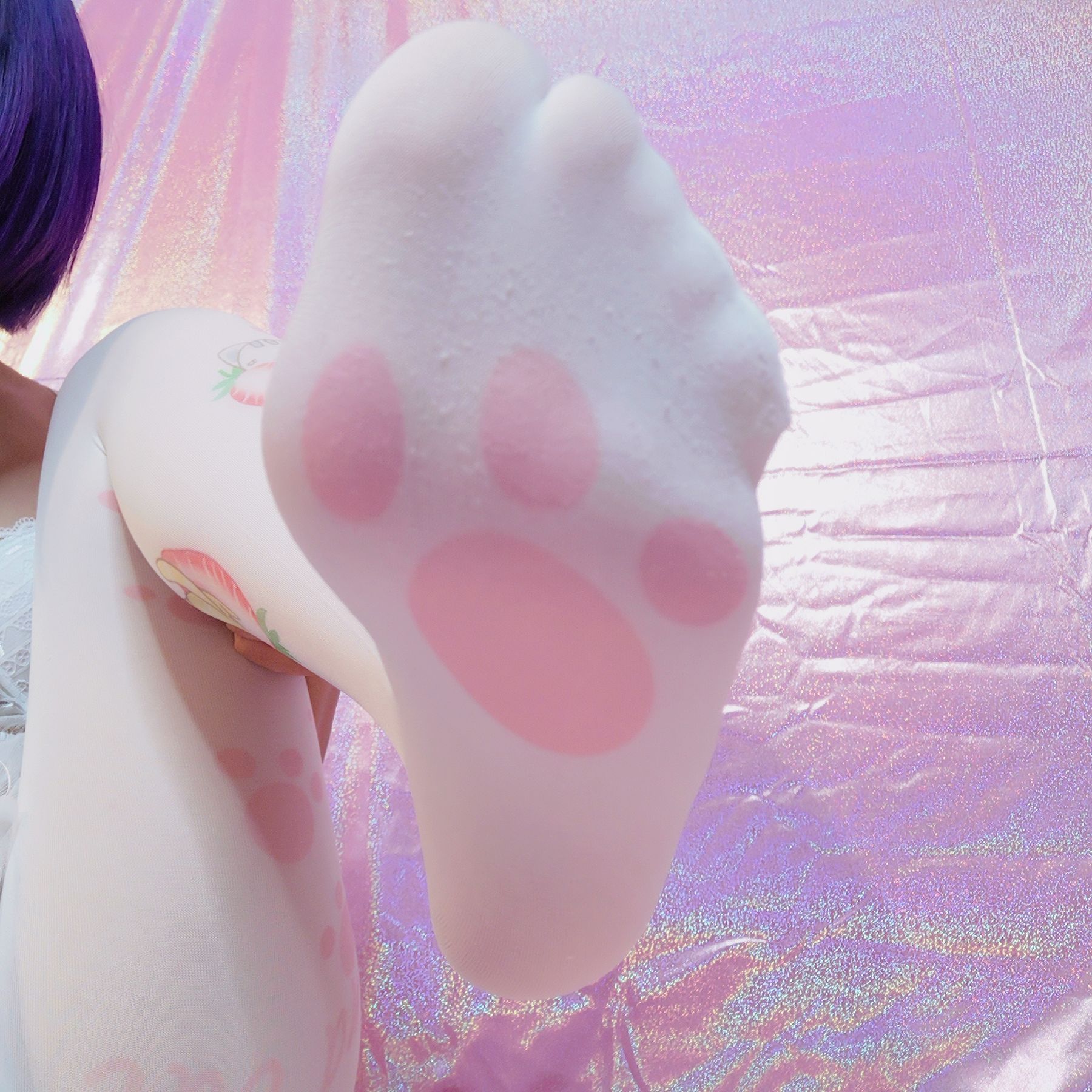 [网红COSER] MisswarmJ - White magie beans/(25P)