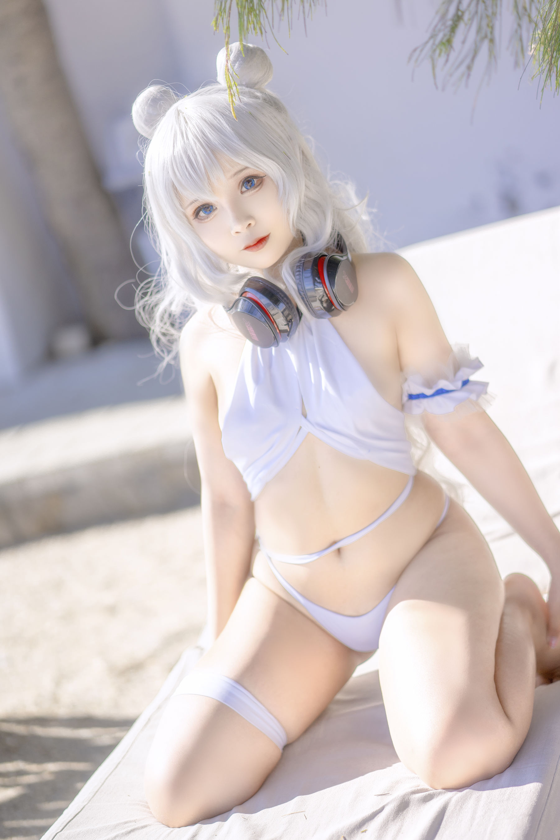 [网红COSER] Sayo Momo - Azur Lane Le Malin bikini/(22P)