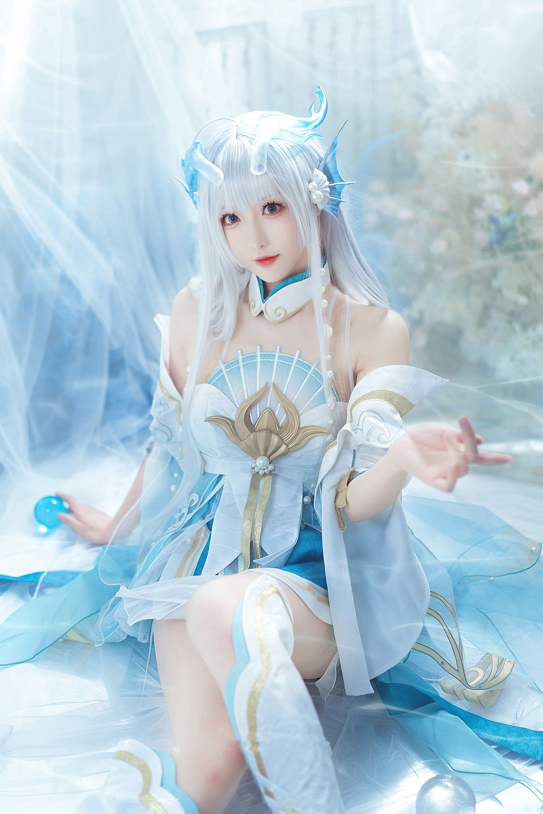 [福利COS] Coser小姐姐南宫 - 西施/(27P)