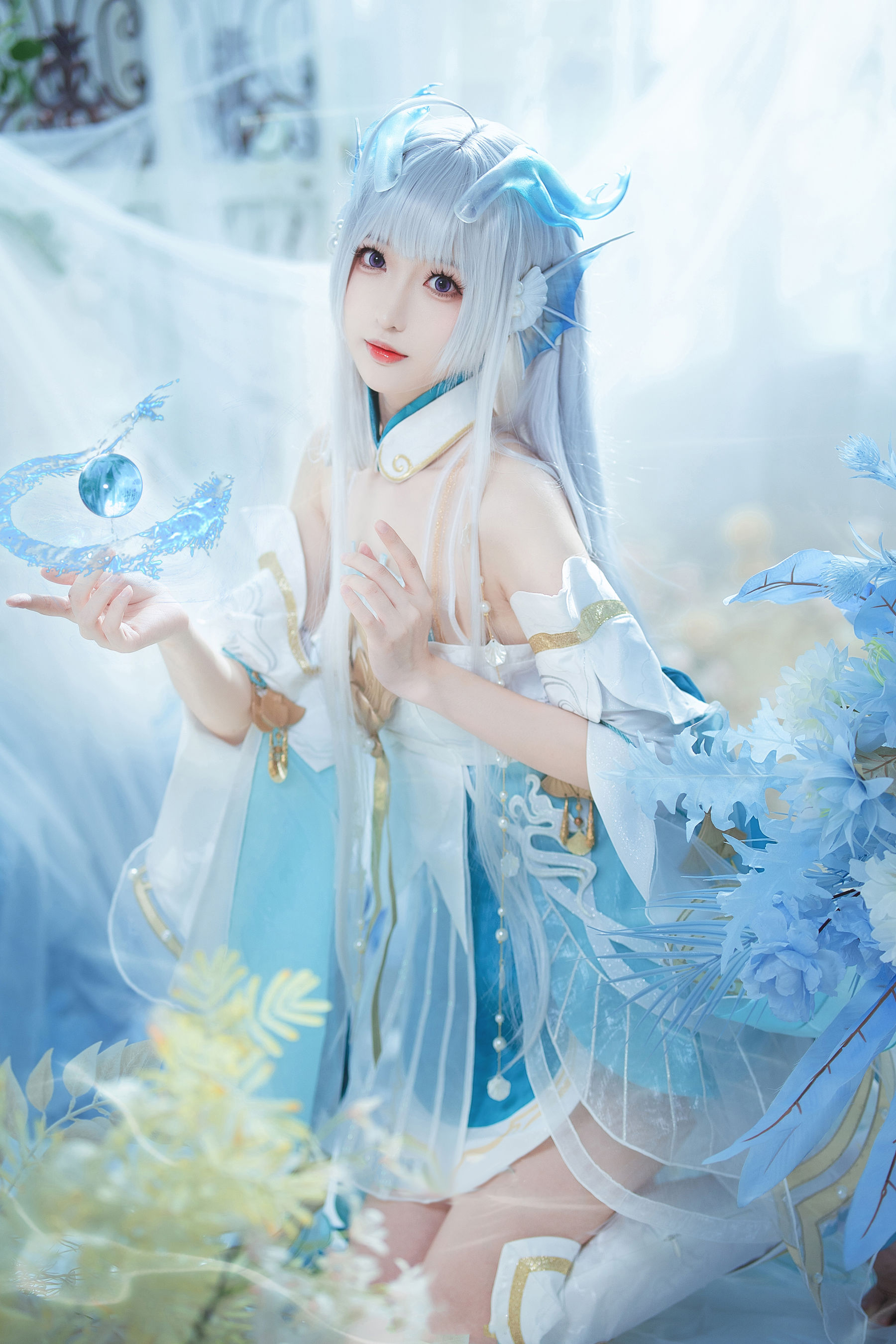 [福利COS] Coser小姐姐南宫 - 西施/(27P)