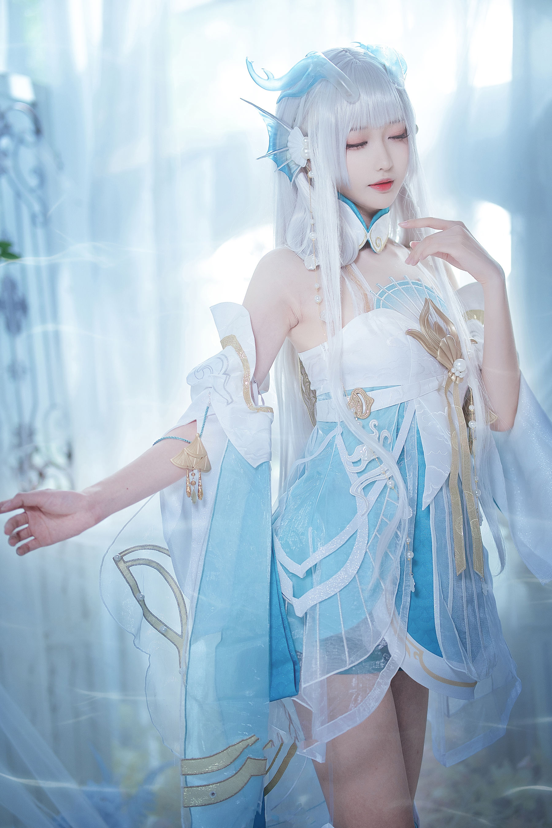 [福利COS] Coser小姐姐南宫 - 西施/(27P)