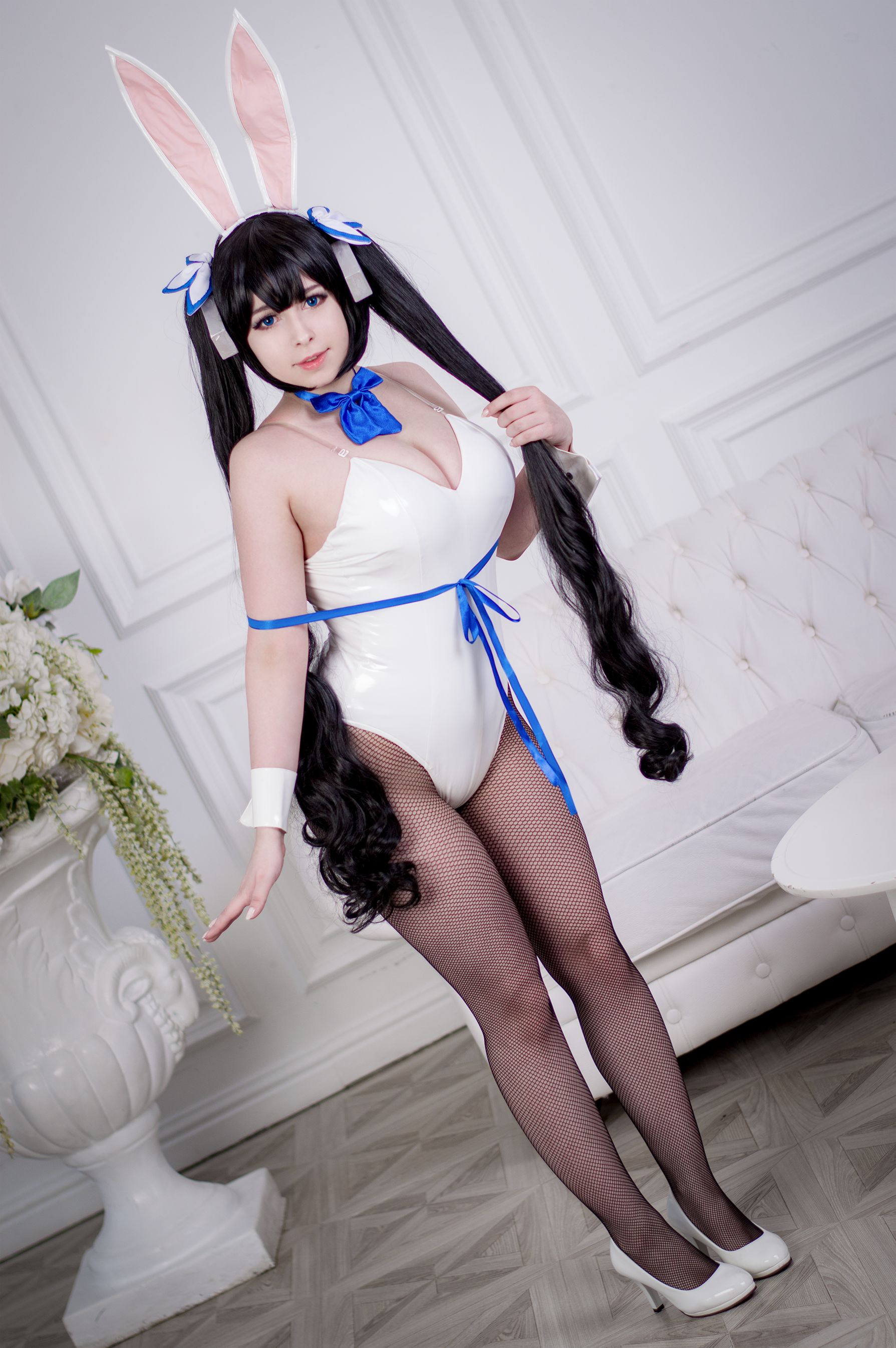 [福利COS] Yoshinobi - Hestia Bunny/(45P)