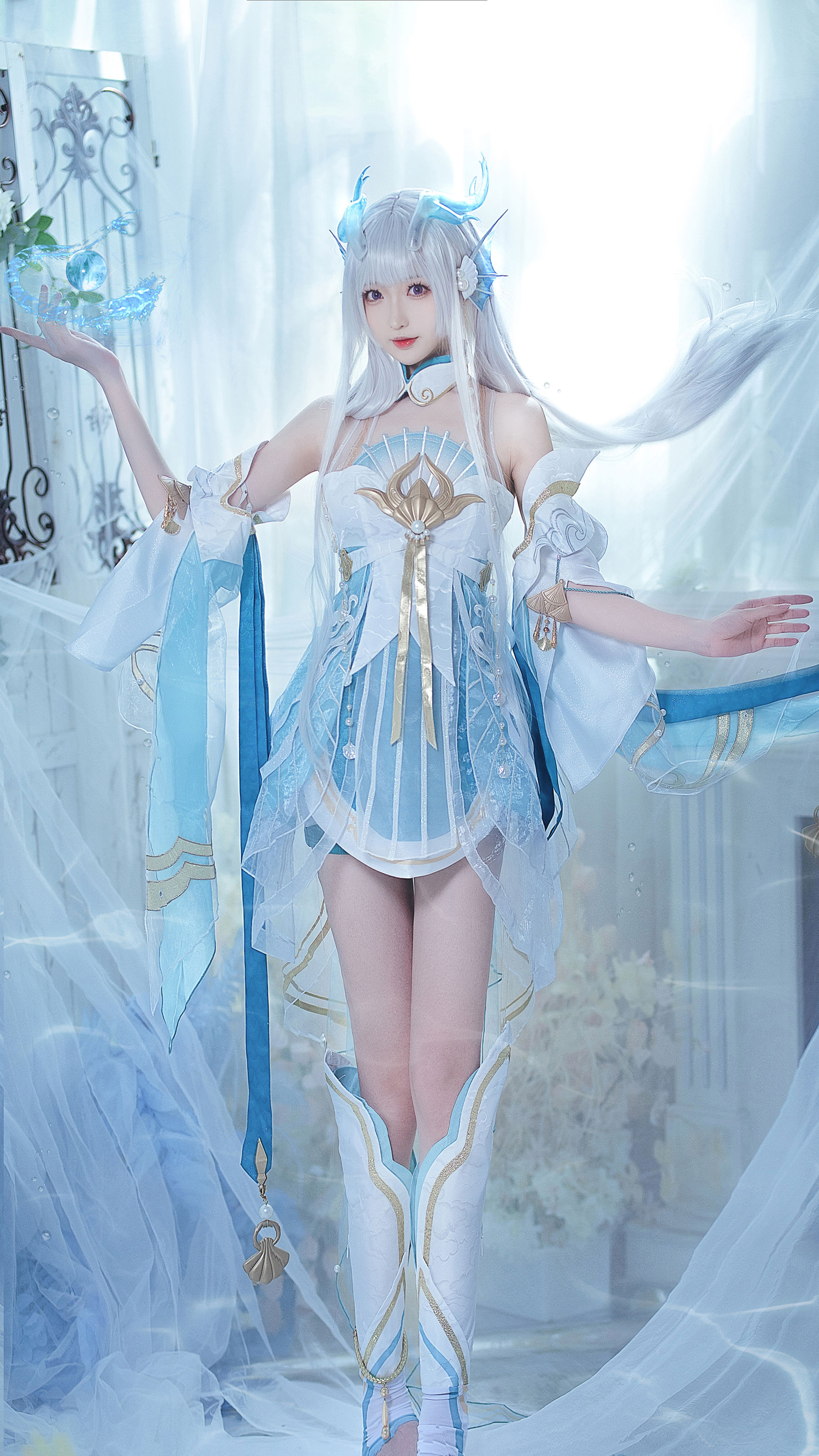 [福利COS] Coser小姐姐南宫 - 西施/(27P)