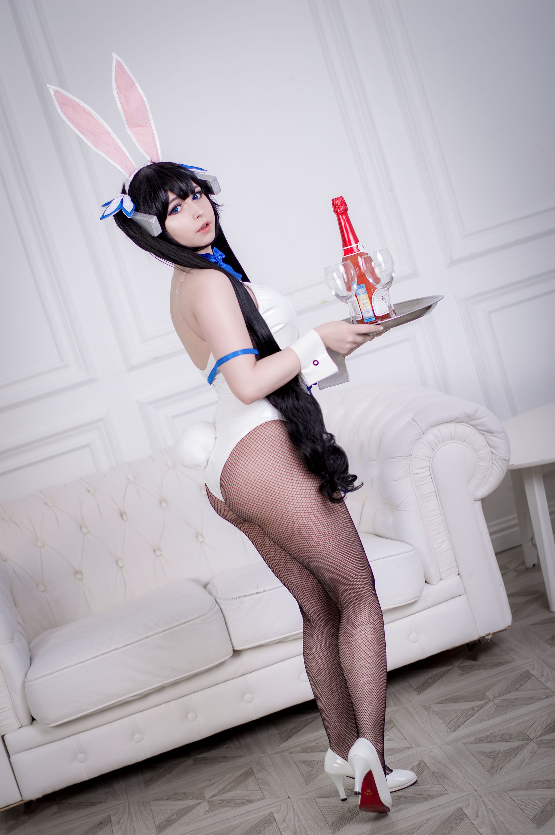 [福利COS] Yoshinobi - Hestia Bunny/(45P)