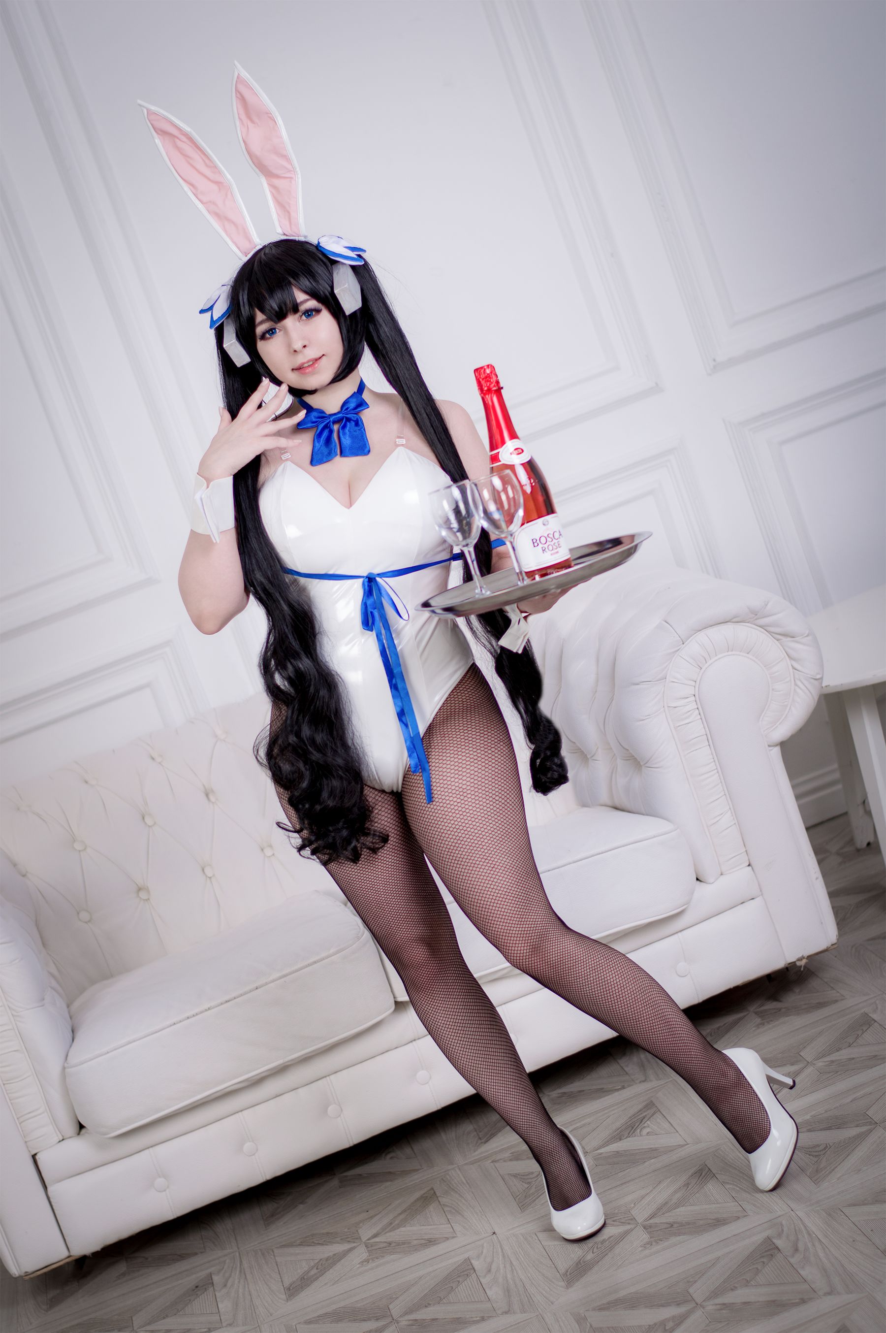 [福利COS] Yoshinobi - Hestia Bunny/(45P)