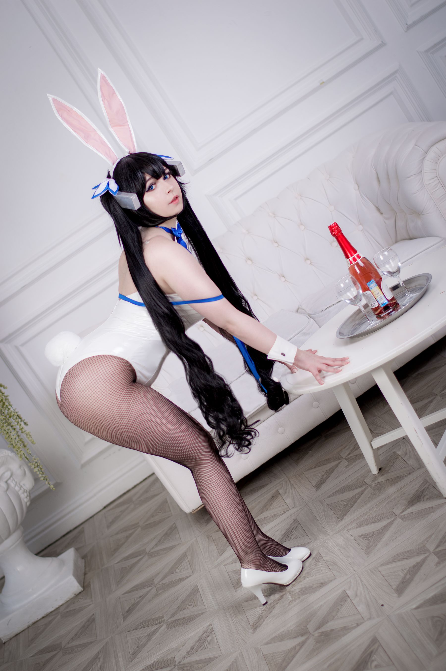 [福利COS] Yoshinobi - Hestia Bunny/(45P)