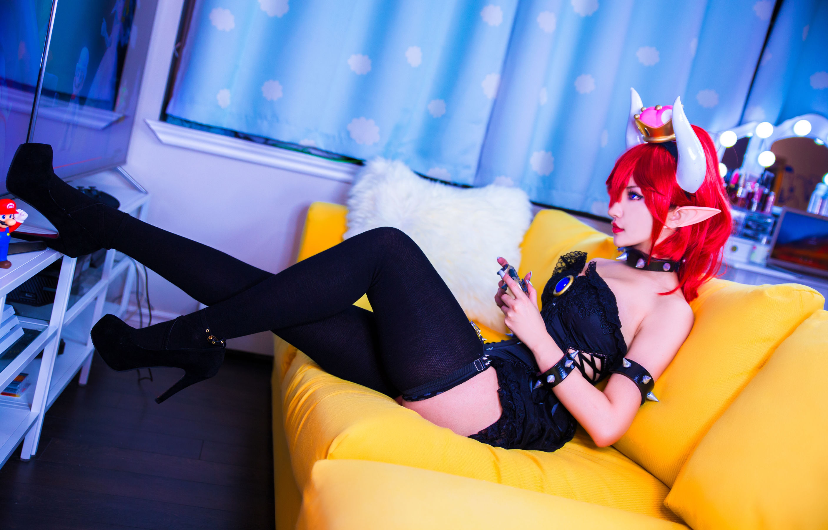 [福利COS] MisswarmJ - Bowsette/(26P)