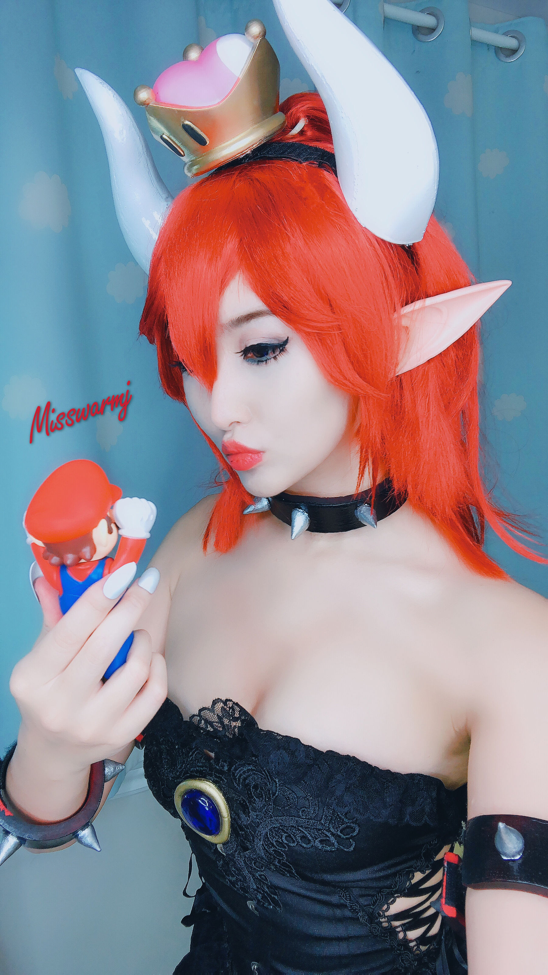 [福利COS] MisswarmJ - Bowsette/(26P)