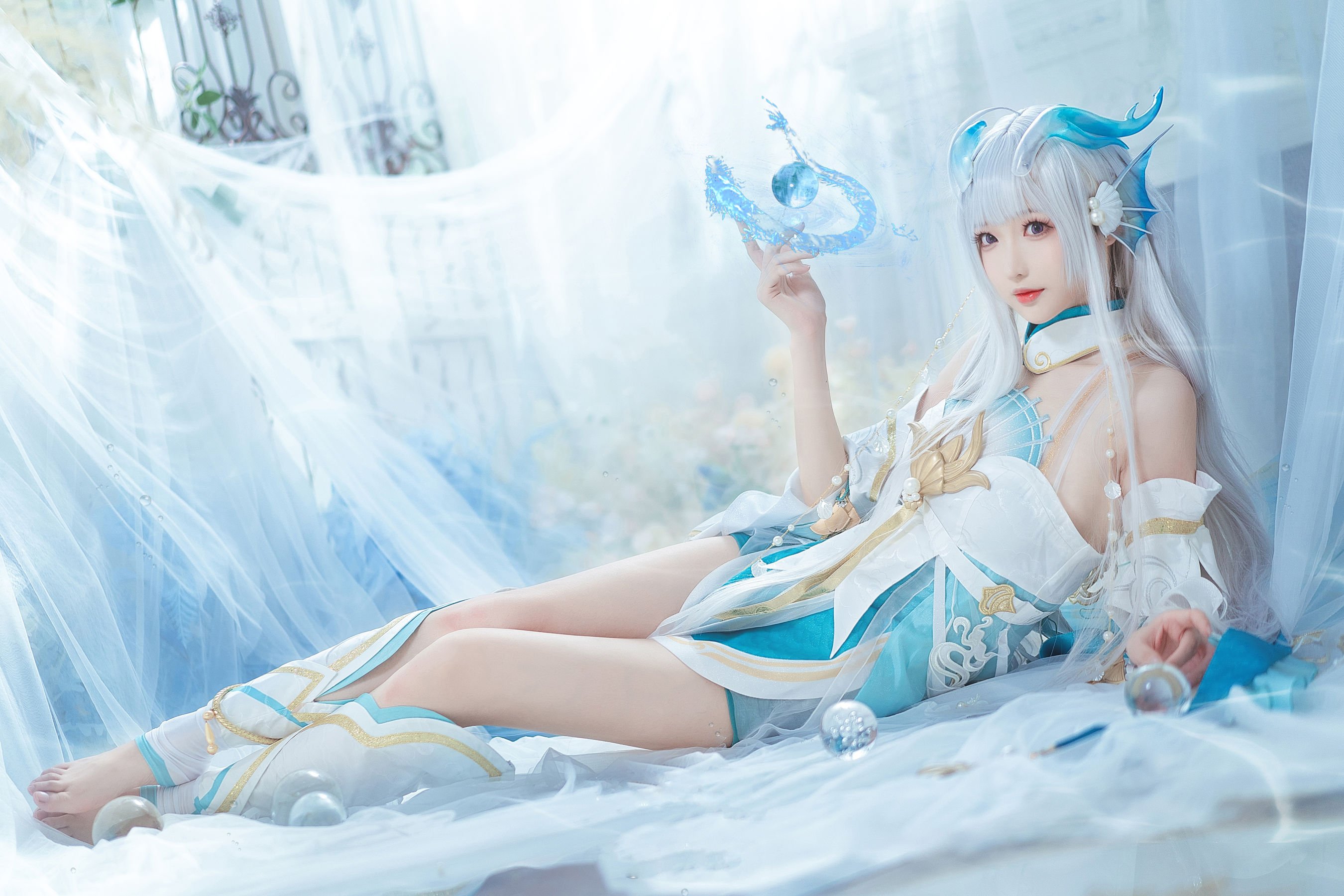 [福利COS] Coser小姐姐南宫 - 西施/(27P)