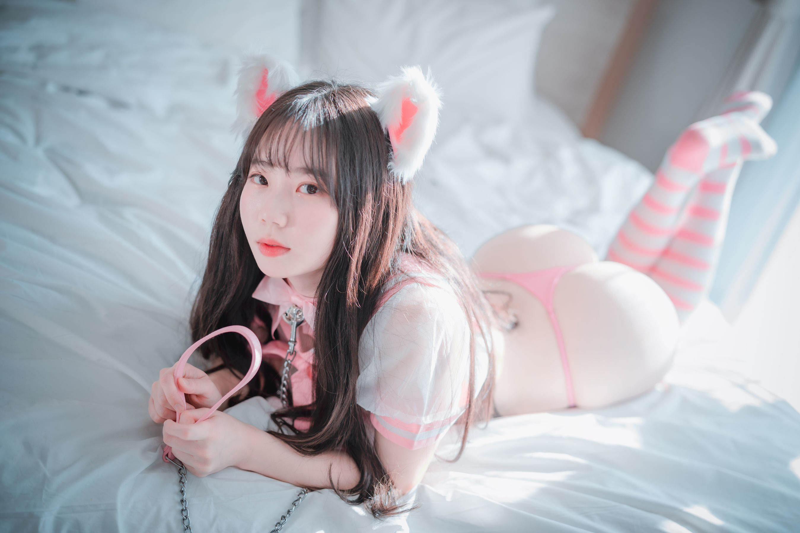 [DJAWA]  MyuA - Catgirl in Pink/(72P)