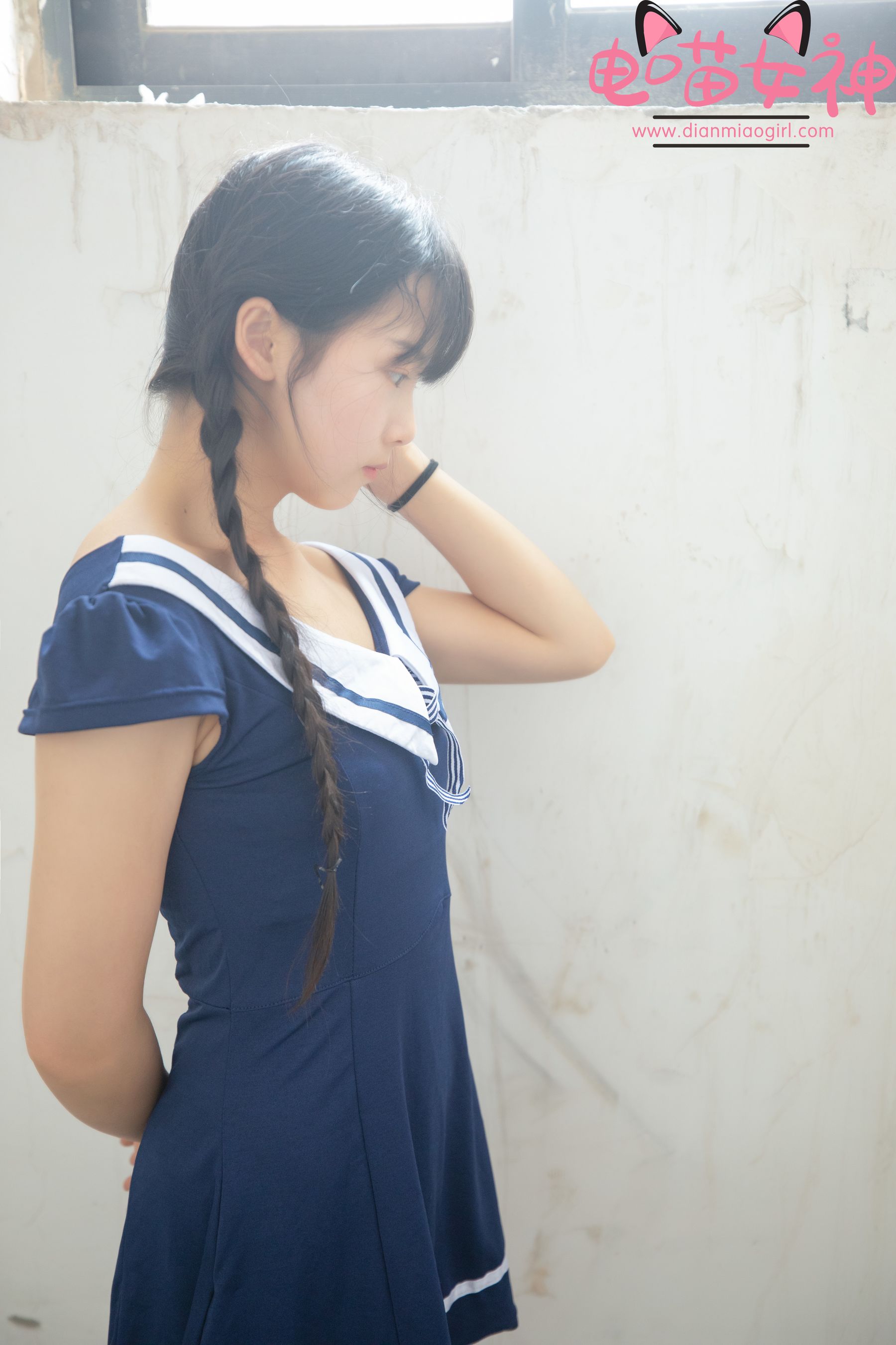 [福利COS] 电喵女神 - 灵唯 制服/(33P)