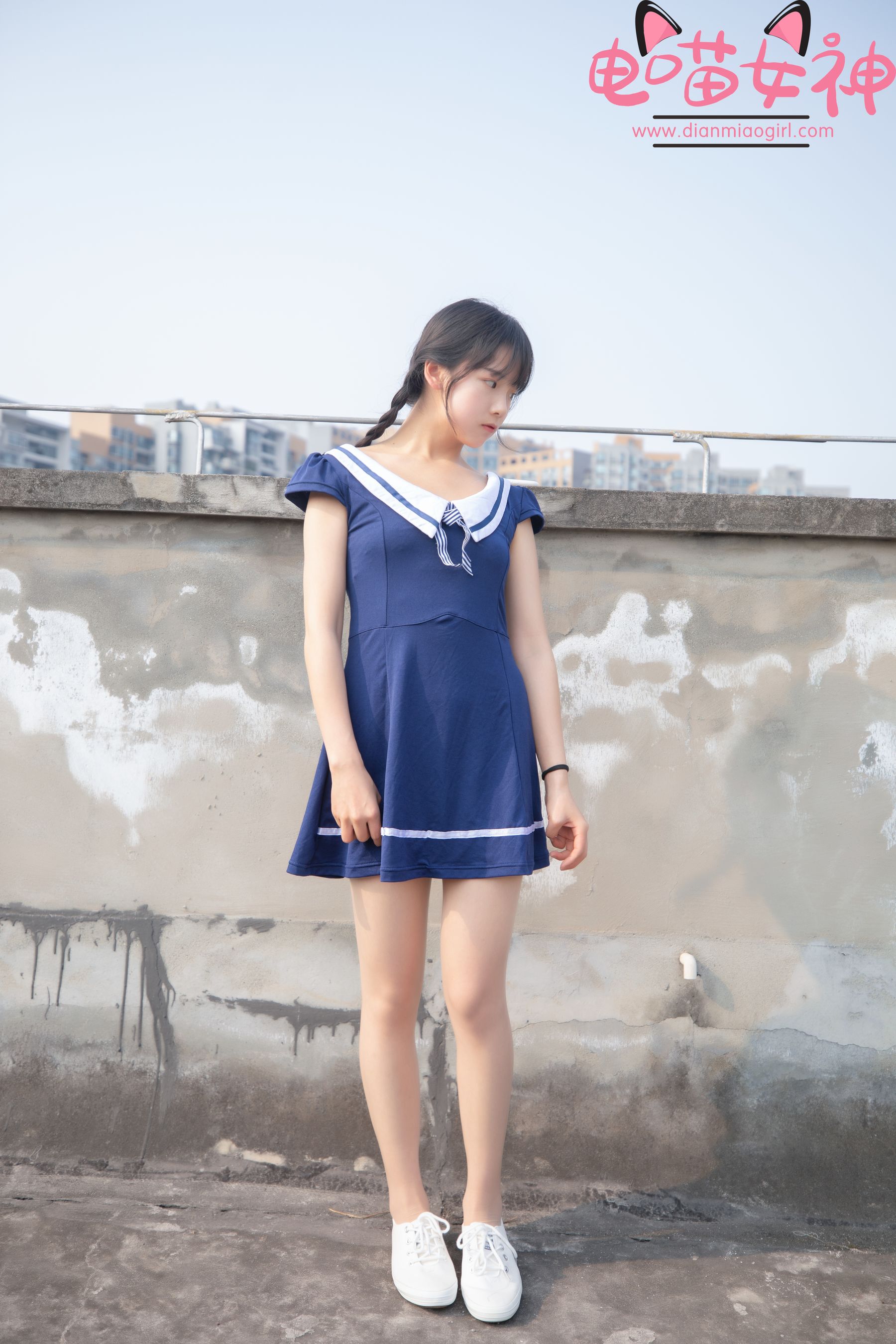 [福利COS] 电喵女神 - 灵唯 制服/(33P)