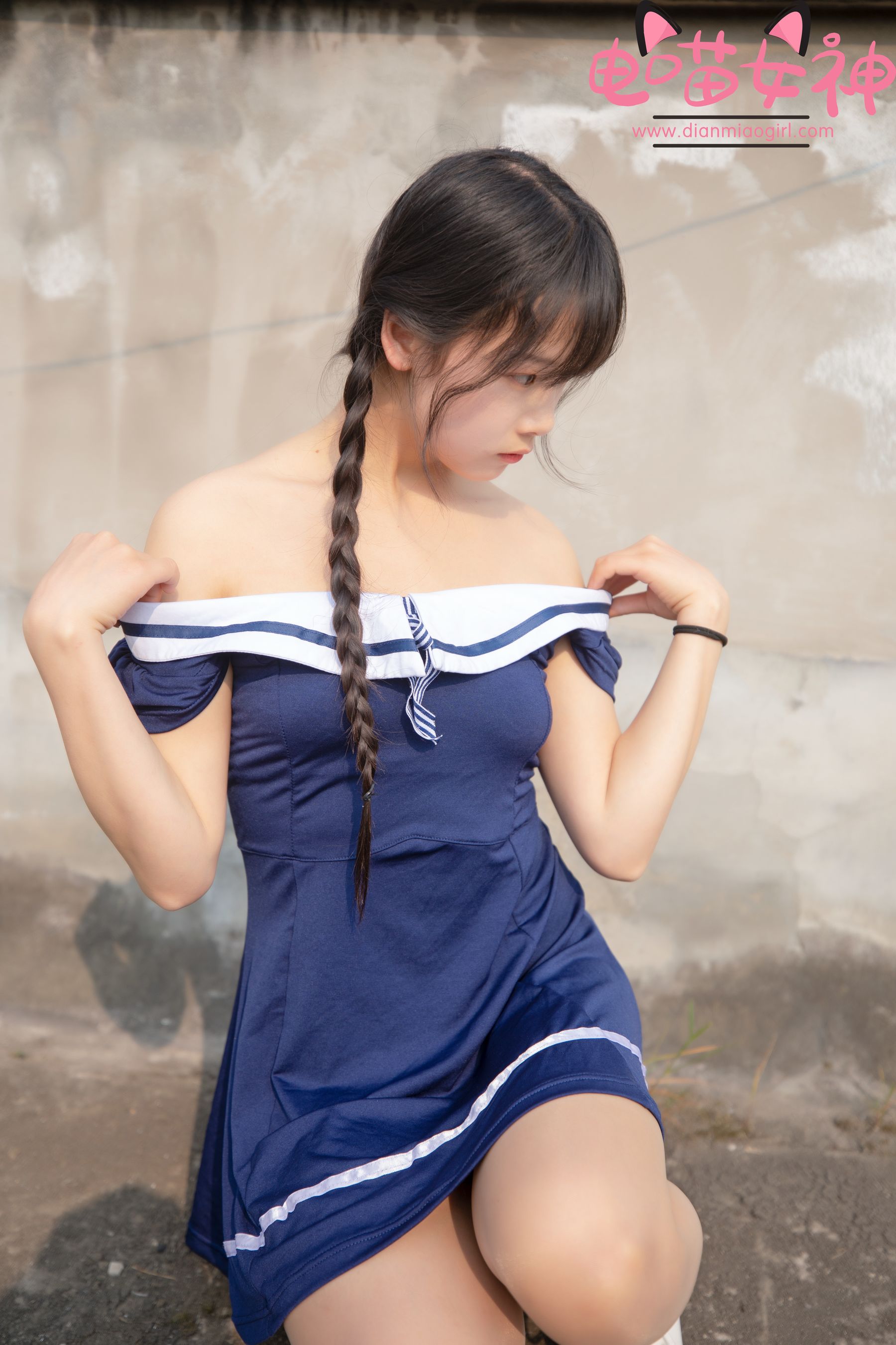 [福利COS] 电喵女神 - 灵唯 制服/(33P)