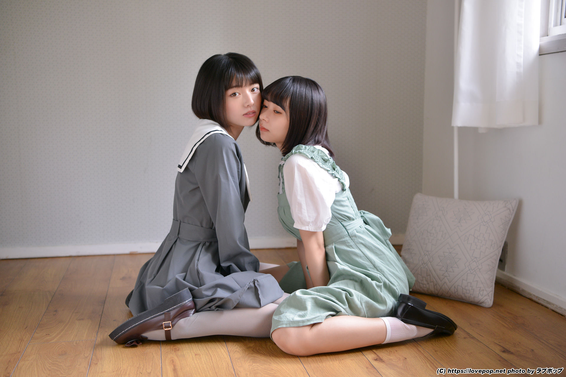 [LOVEPOP] Tsubasa Hazuki 葉月つばさ & Urara Haruno 春野うらら Photoset 02/(88P)