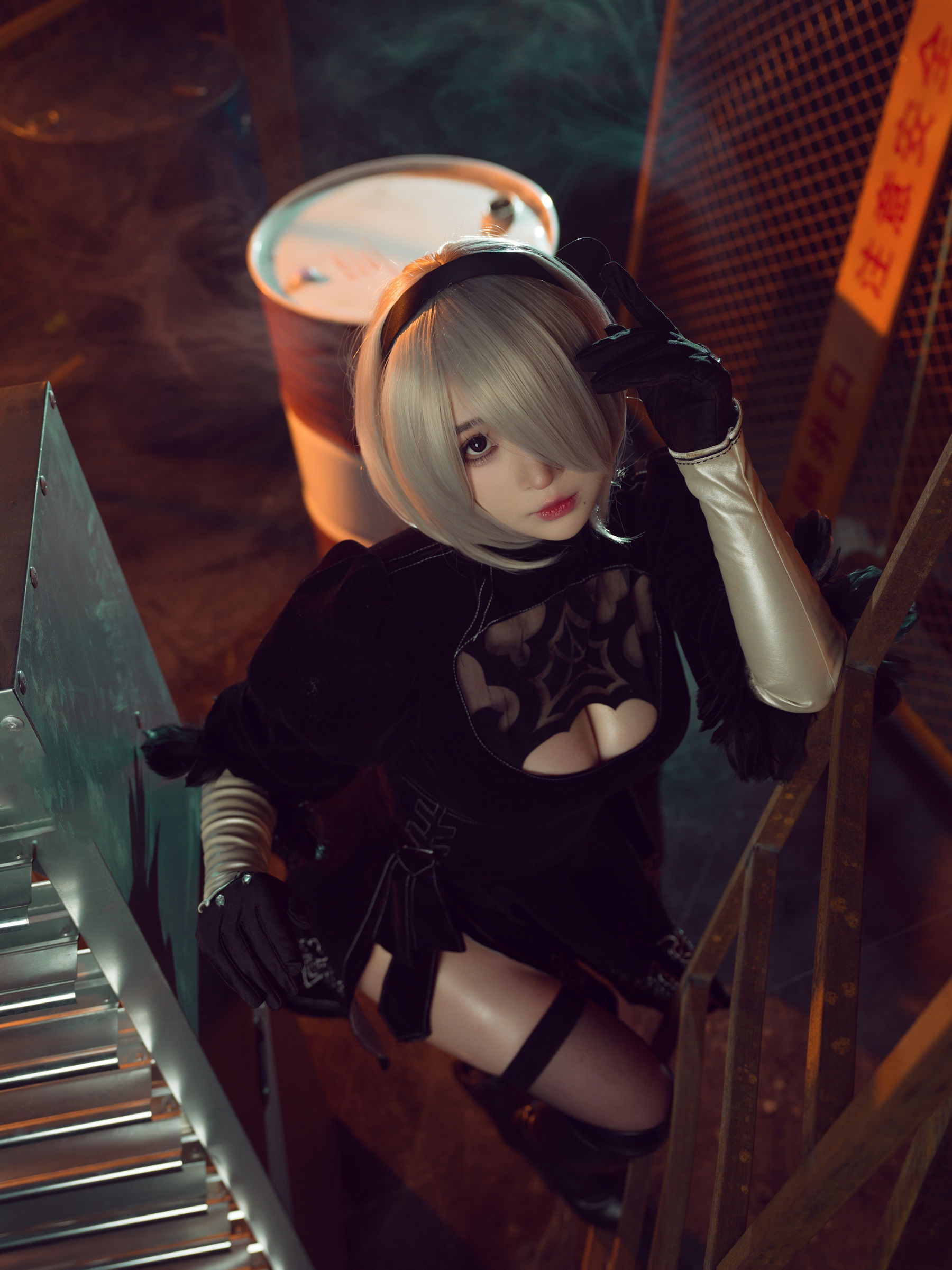 [福利COS] 动漫博主叉子宝宝 - 2B 尼尔机械纪元/(19P)