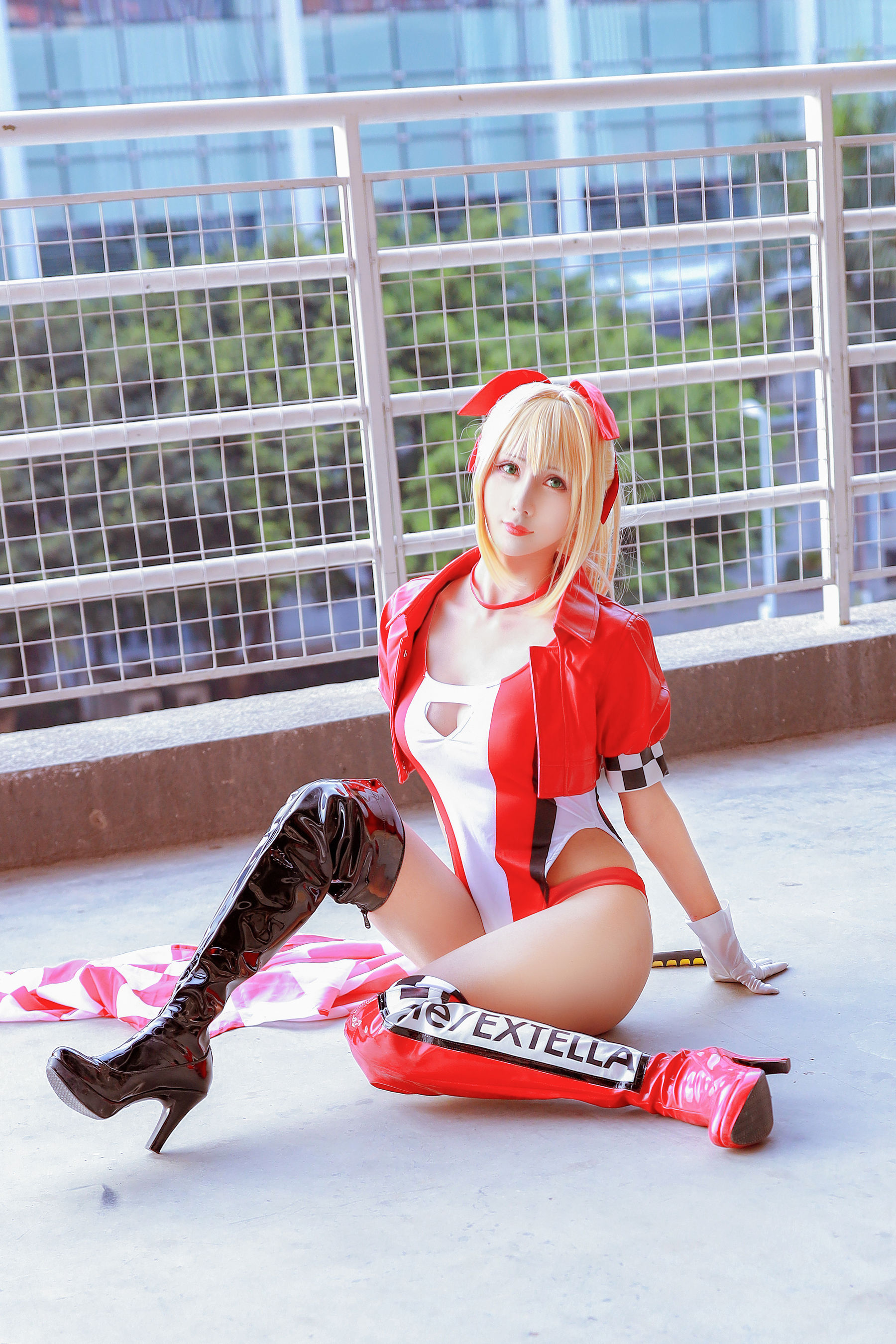 [福利COS] masaki雅祈 - Nero Claudius Race Queen/(49P)