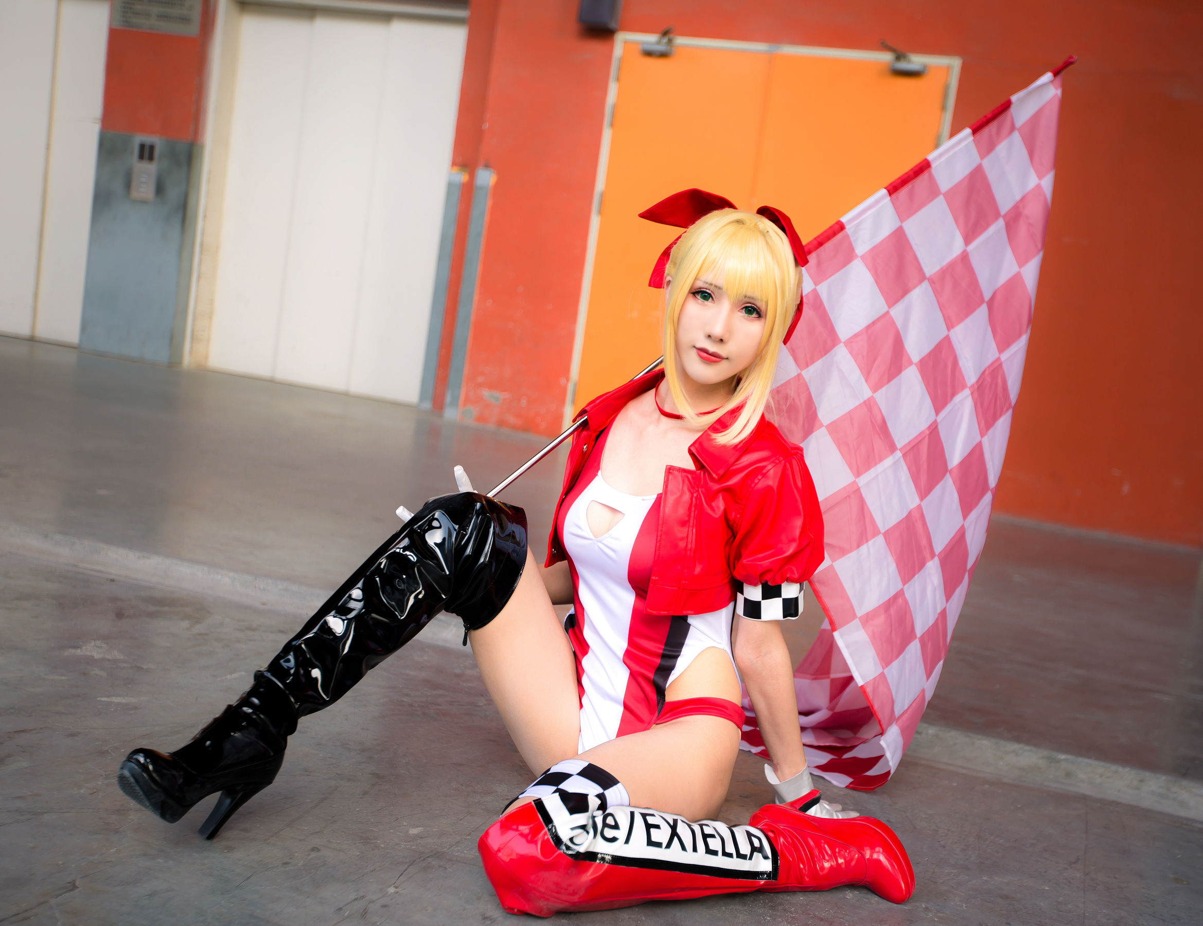 [福利COS] masaki雅祈 - Nero Claudius Race Queen/(49P)