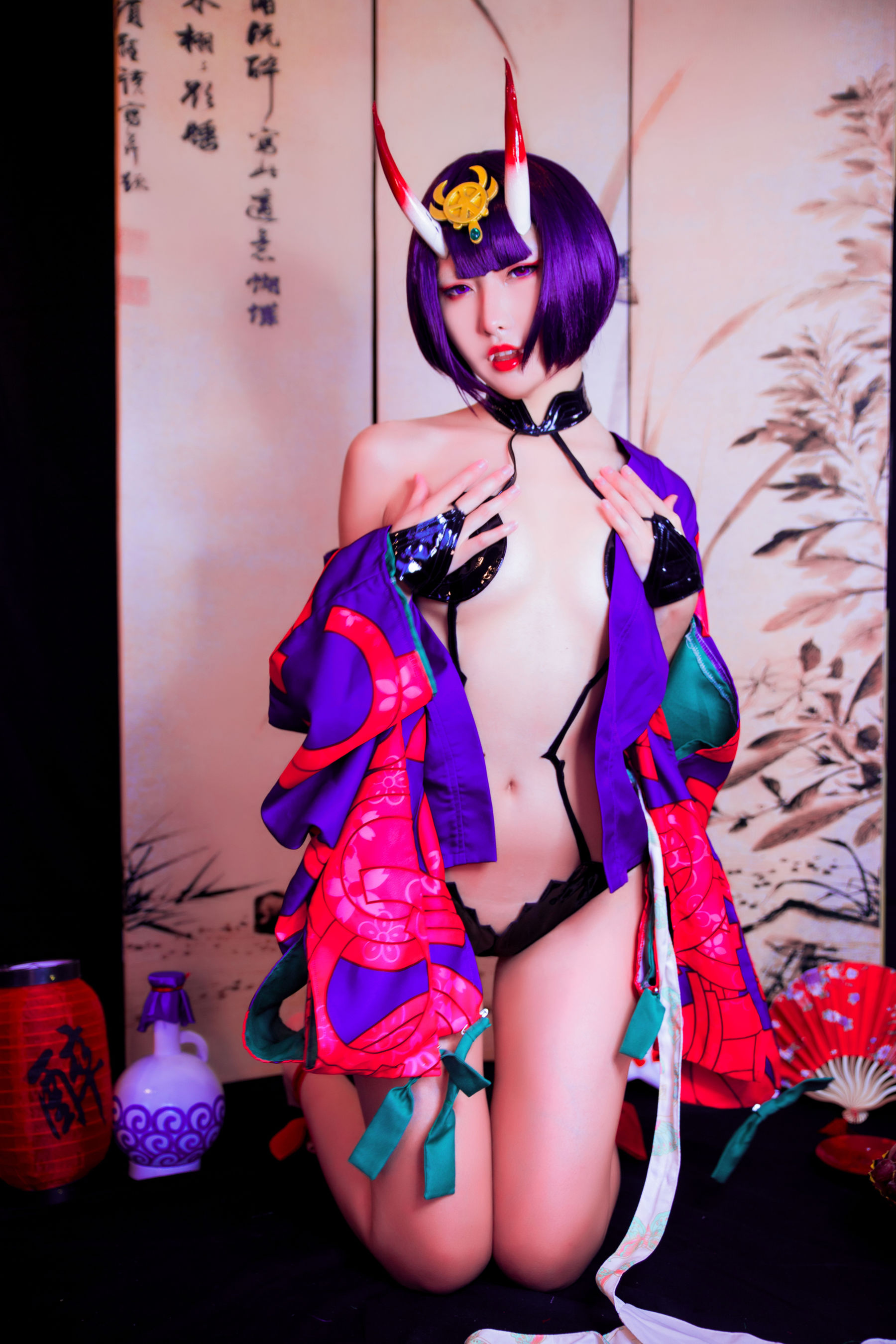 [福利COS] MisswarmJ - Shuten Douji/(100P)