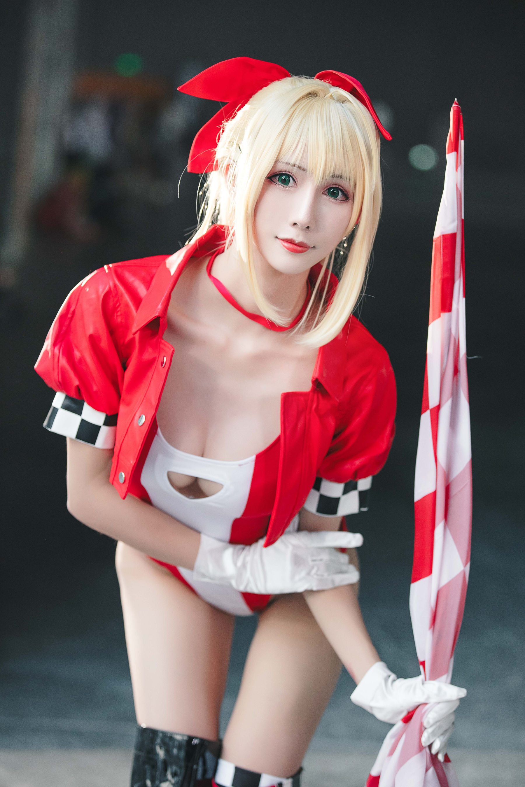 [福利COS] masaki雅祈 - Nero Claudius Race Queen/(49P)